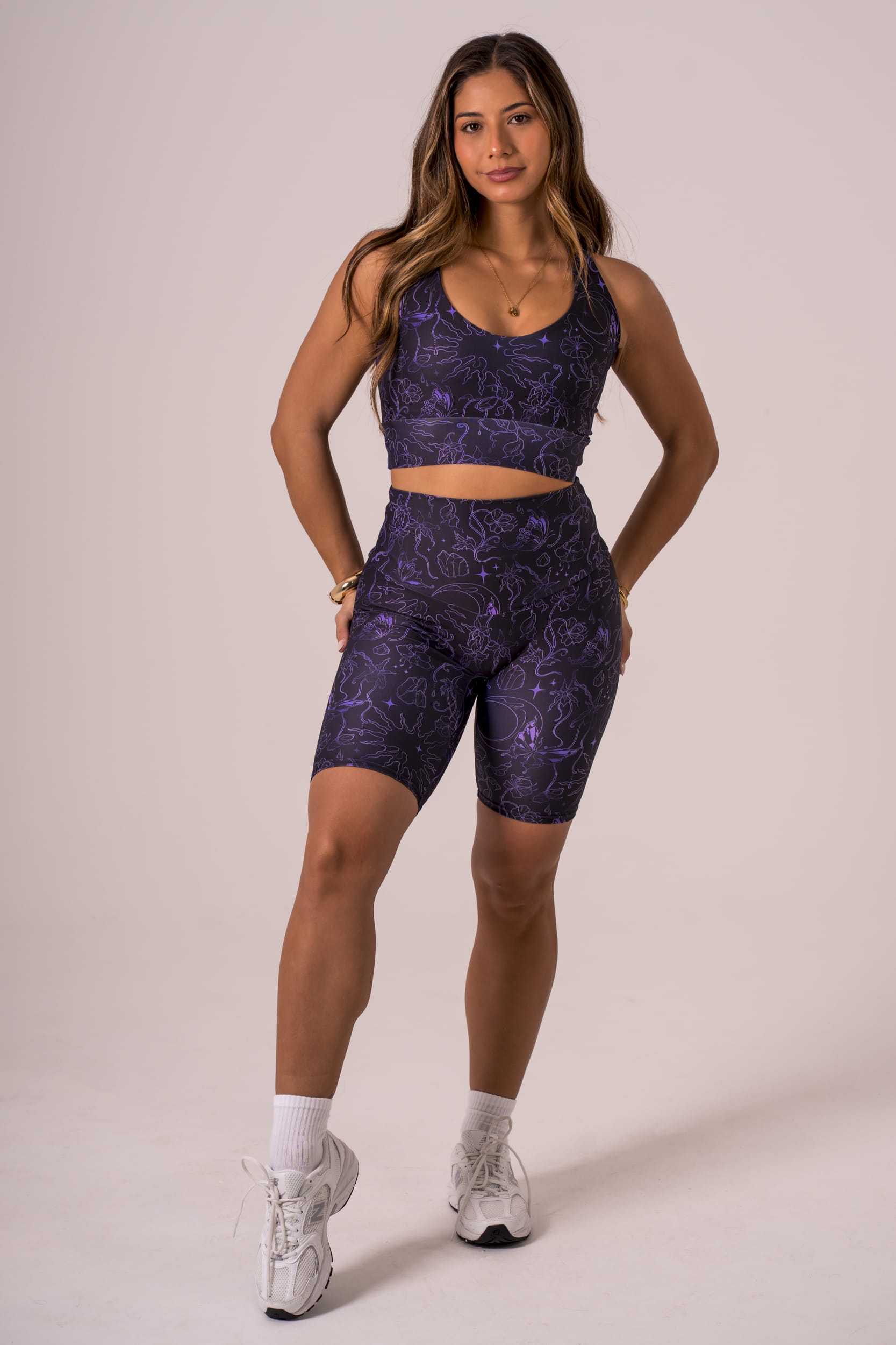 Afterglow Dynamic High Waisted Bike Shorts