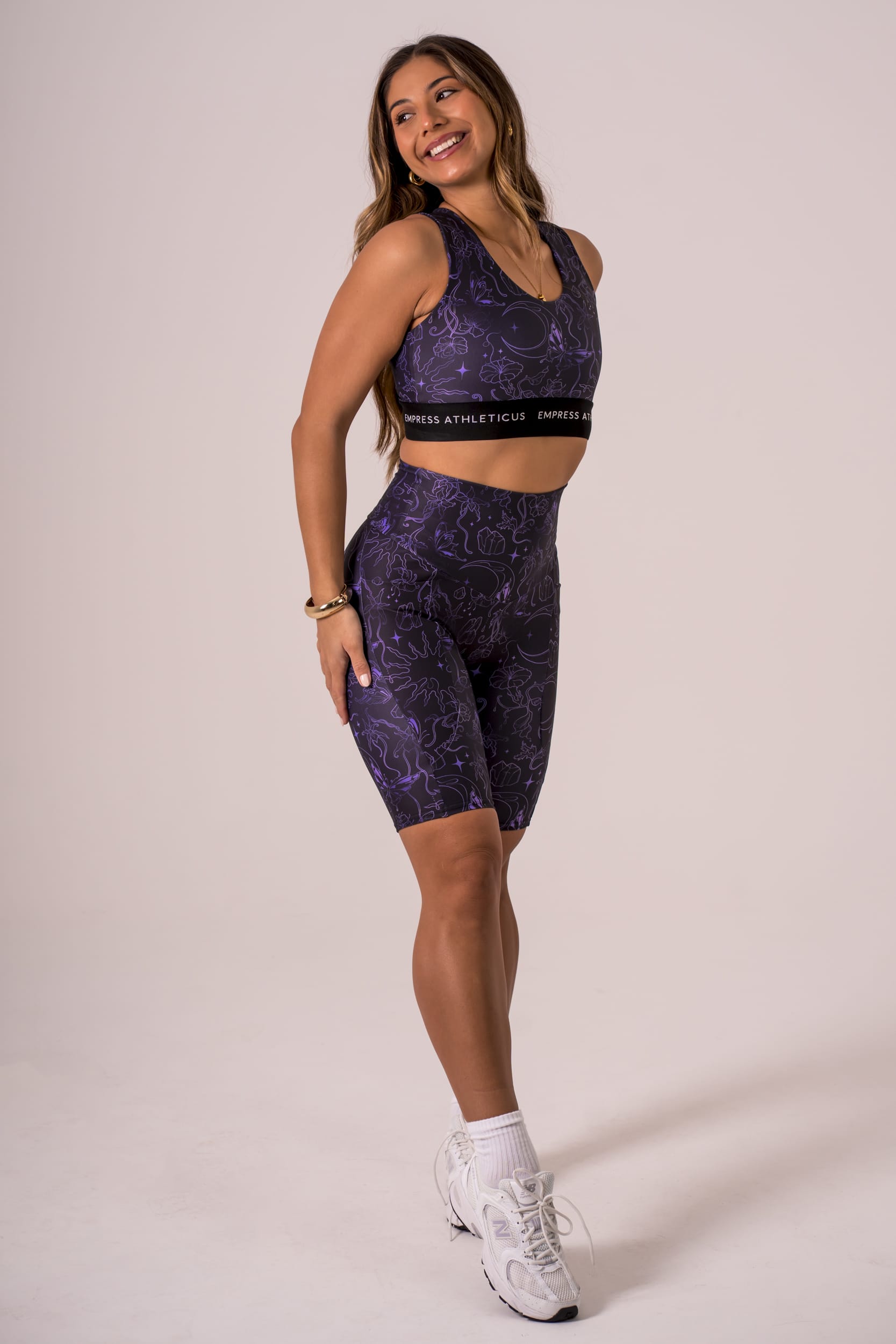 Afterglow Dynamic High Waisted Pocket Bike Shorts