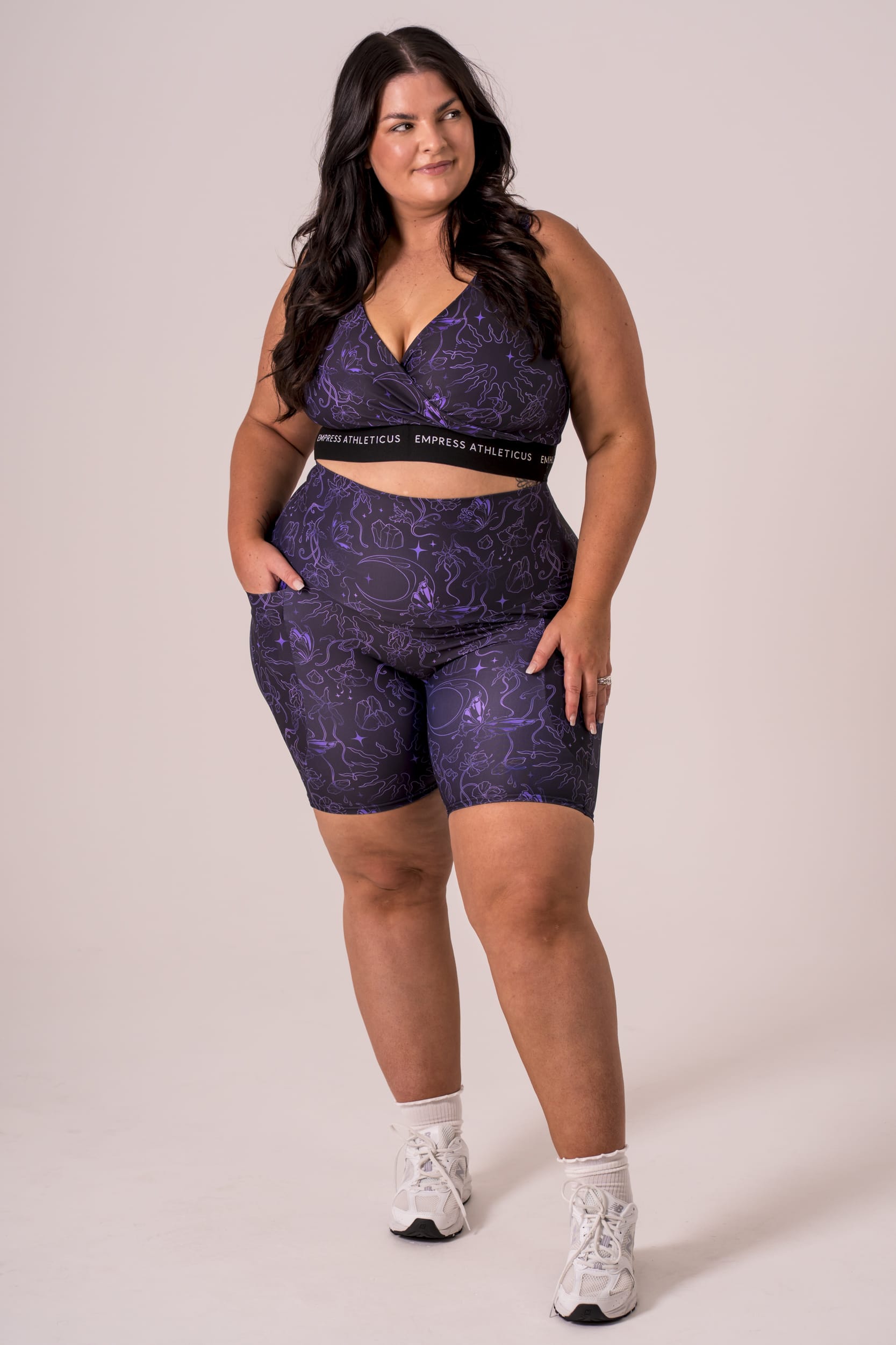 Afterglow Dynamic High Waisted Pocket Booty Shorts