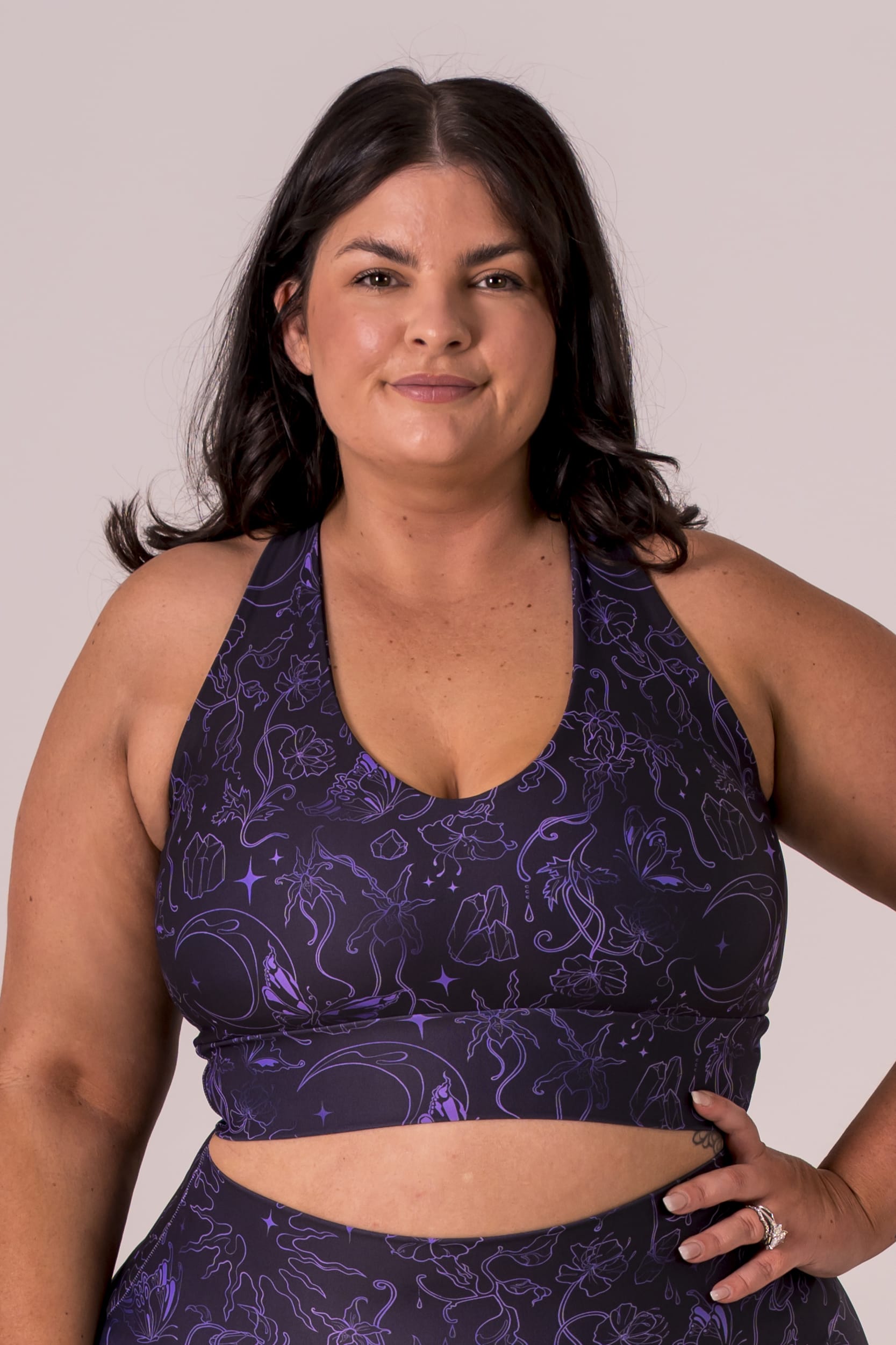 Afterglow Dynamic Sports Crop