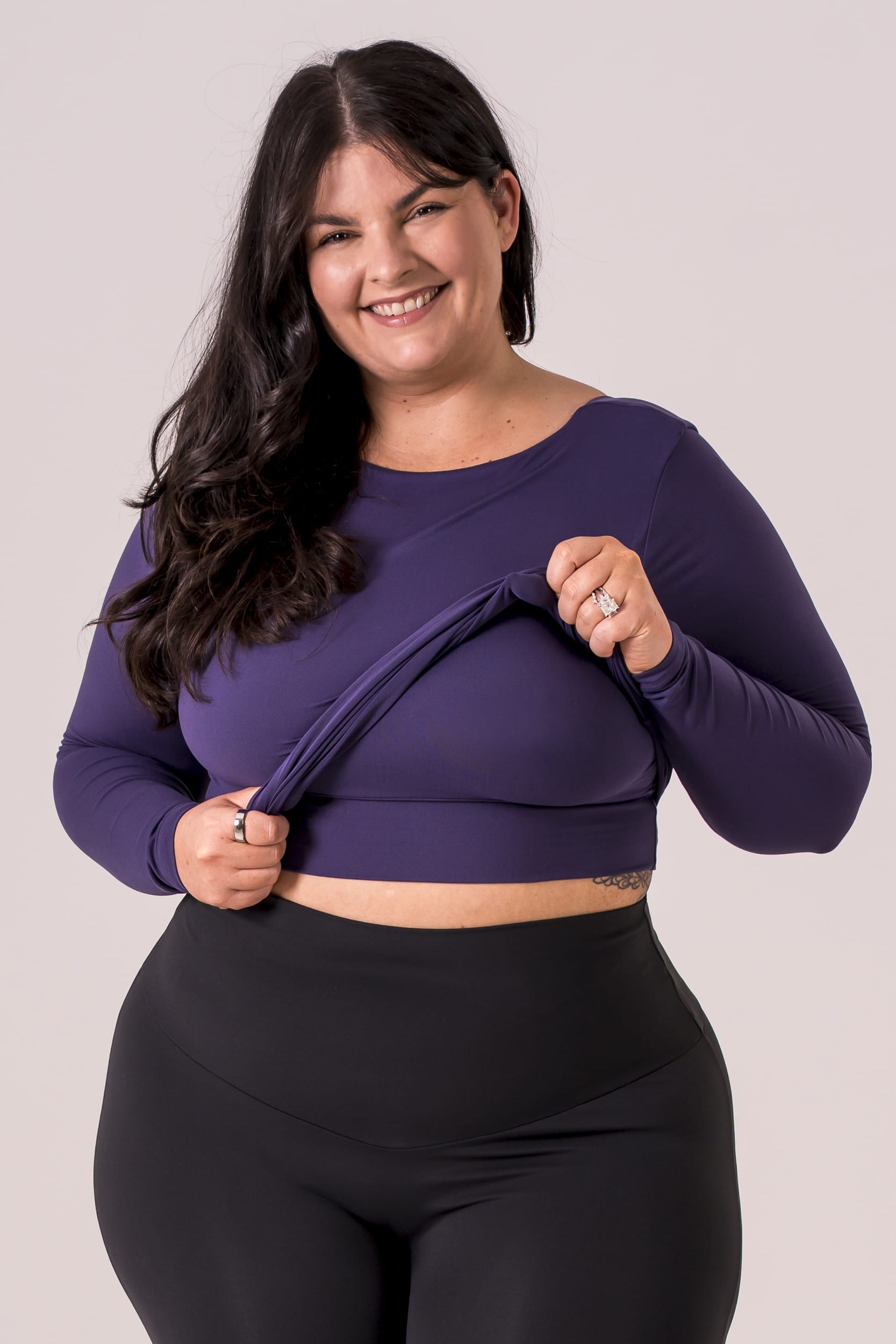 Amethyst Built-In Reversible Long Sleeve
