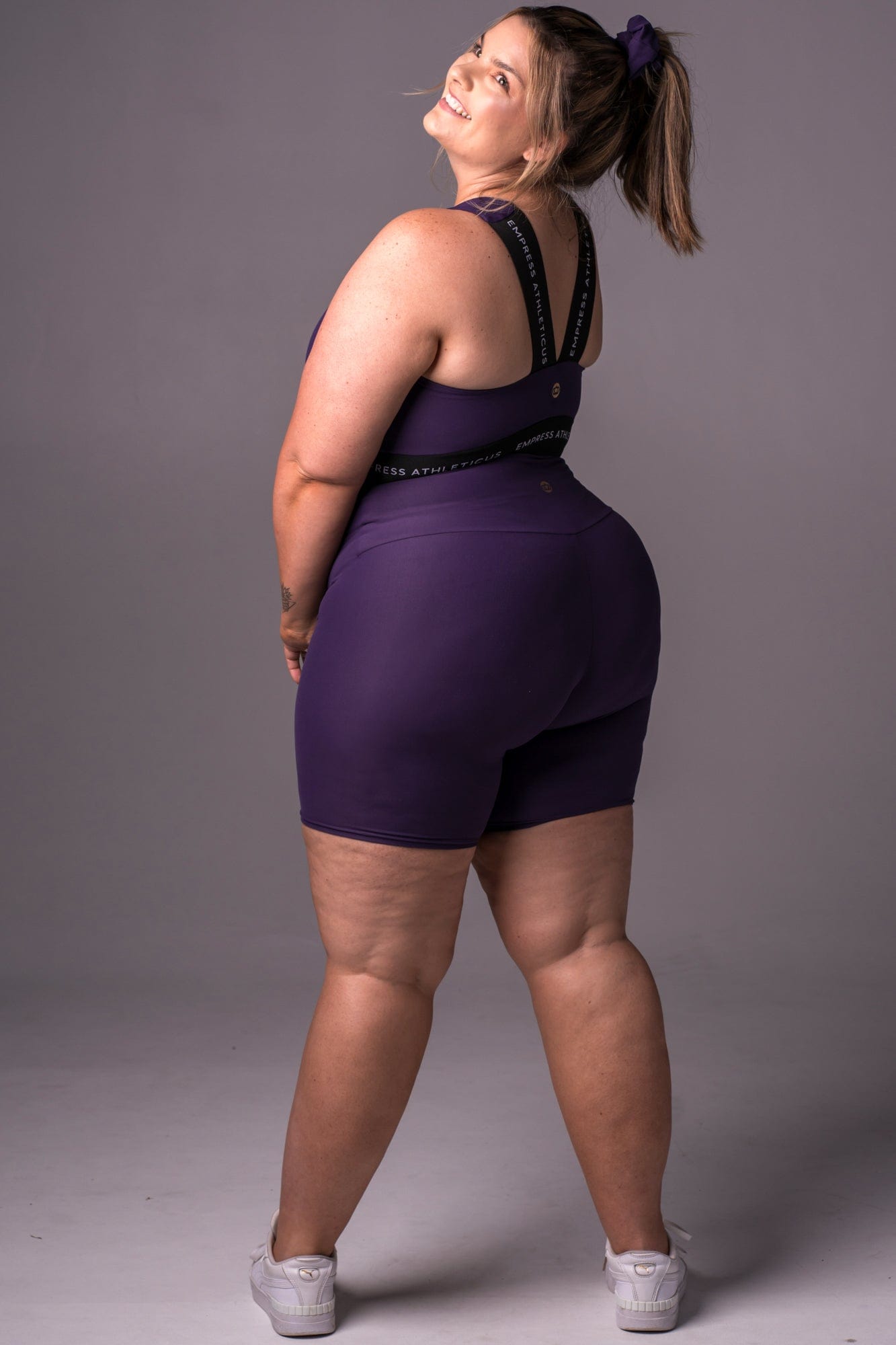 Amethyst Dynamic High Waisted Seamless Front Booty Shorts