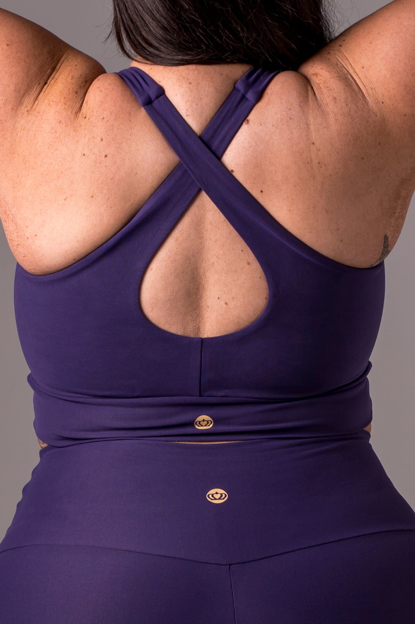 Amethyst Dynamic Sports Crop