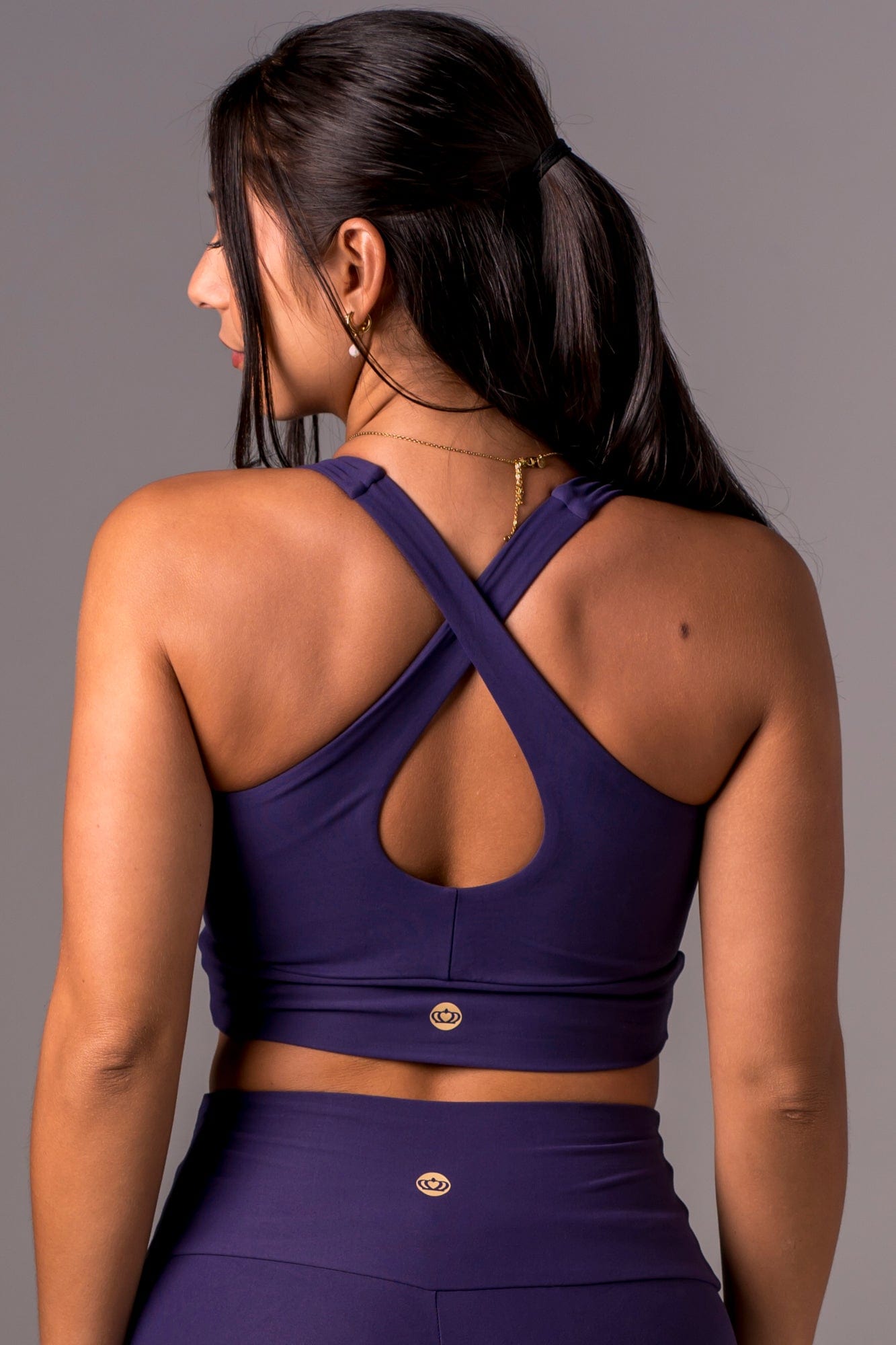Amethyst Dynamic Sports Crop