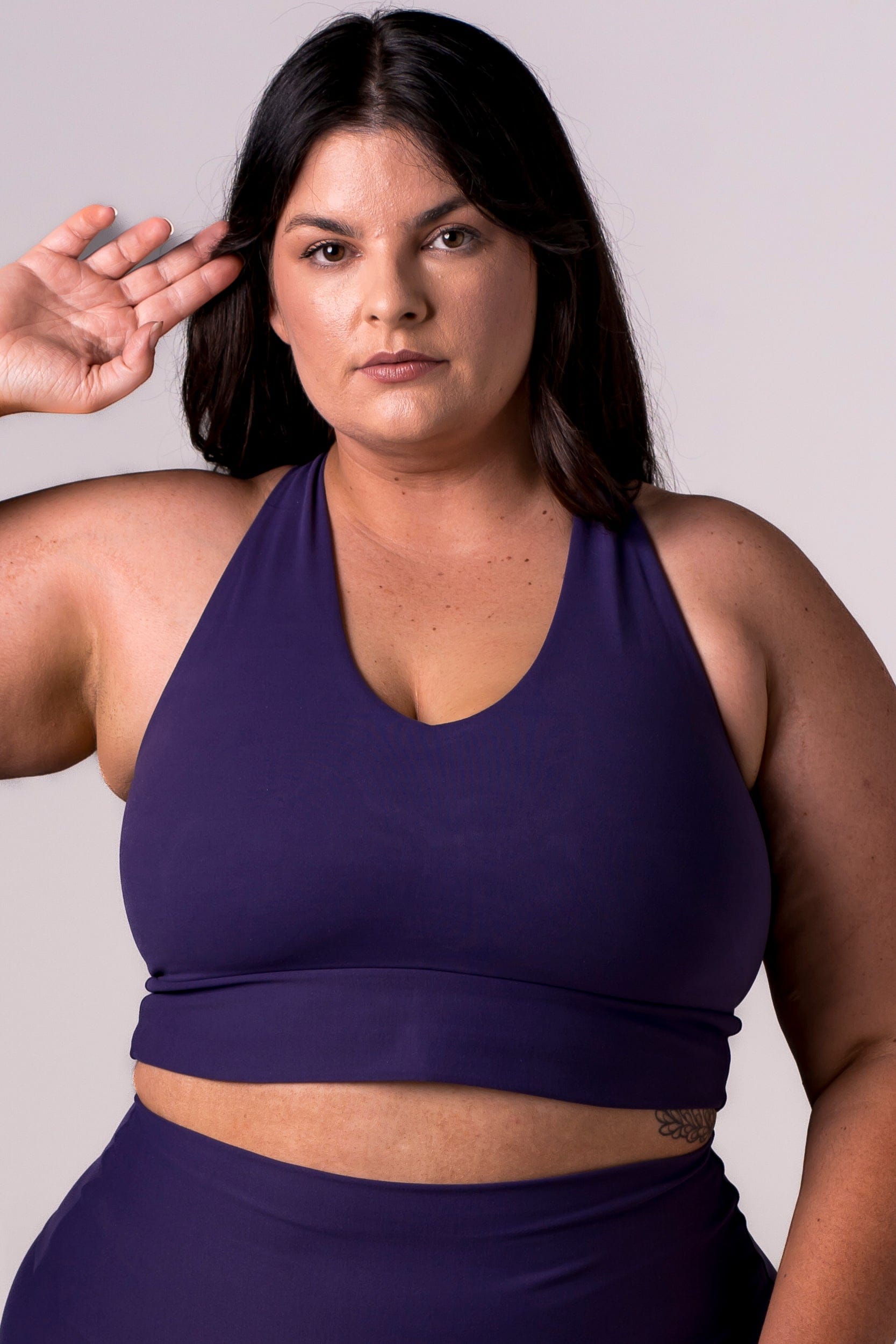 Amethyst Dynamic Sports Crop