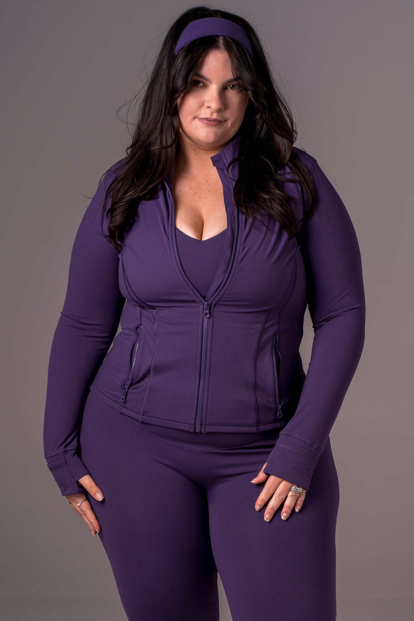 Amethyst Luxe Active Jacket