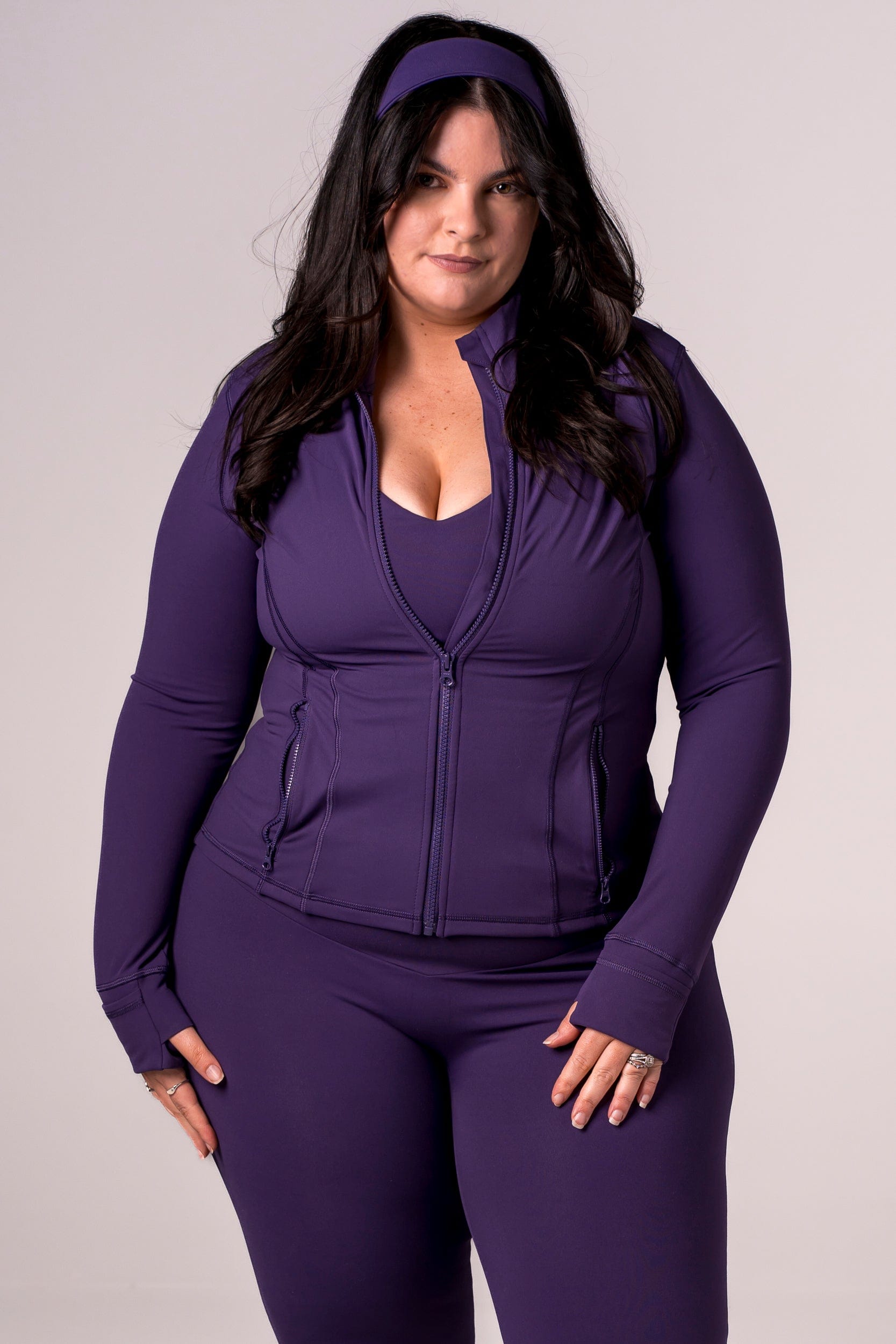 Amethyst Luxe Active Jacket