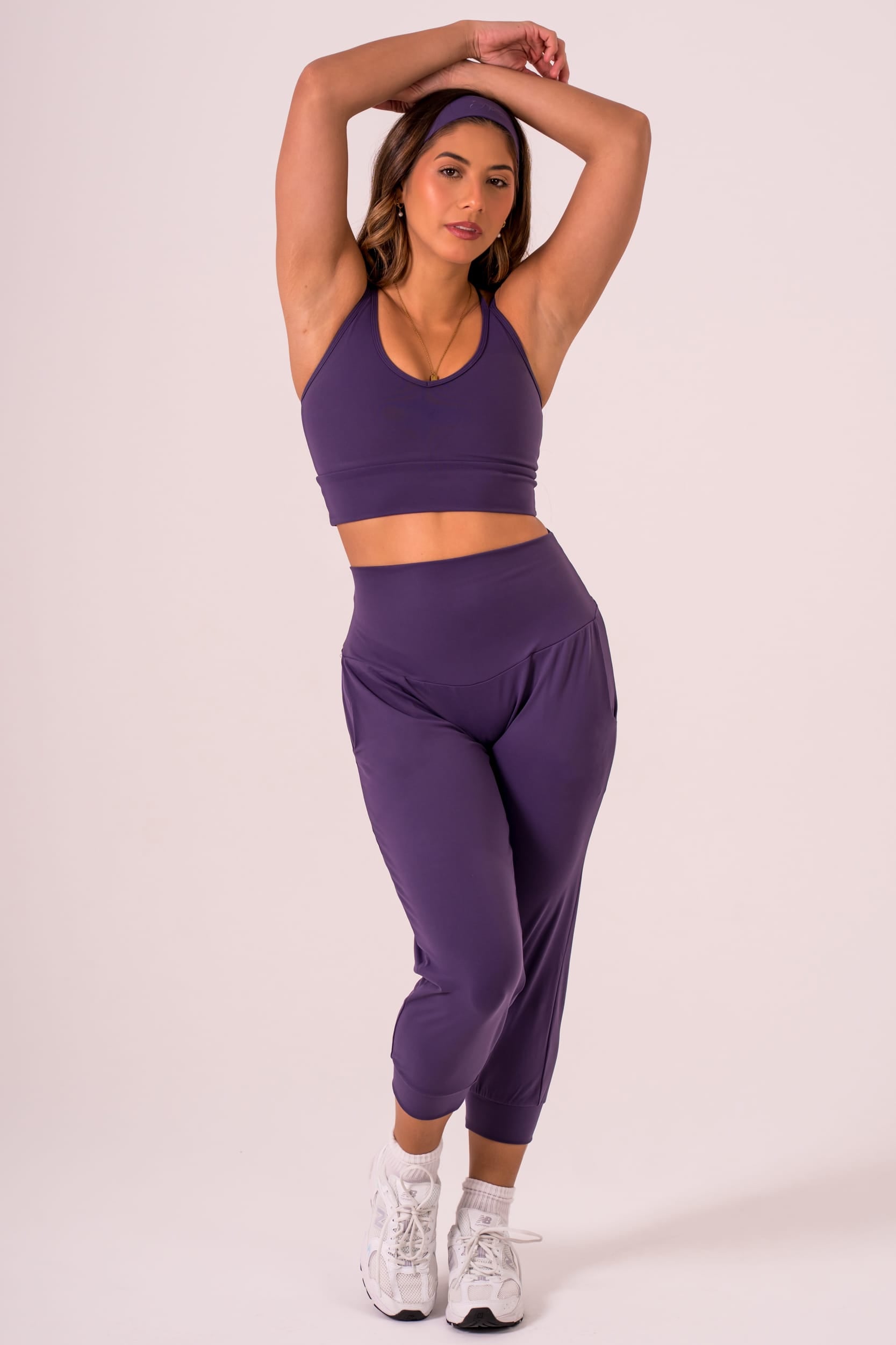 Amethyst Luxe Capri Jogger