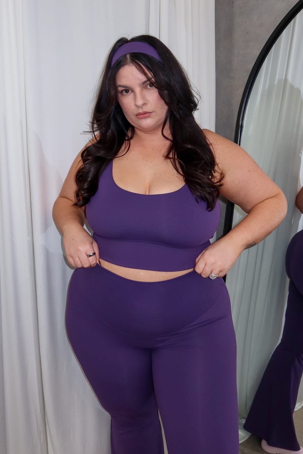 Amethyst Luxe Cleo Crop
