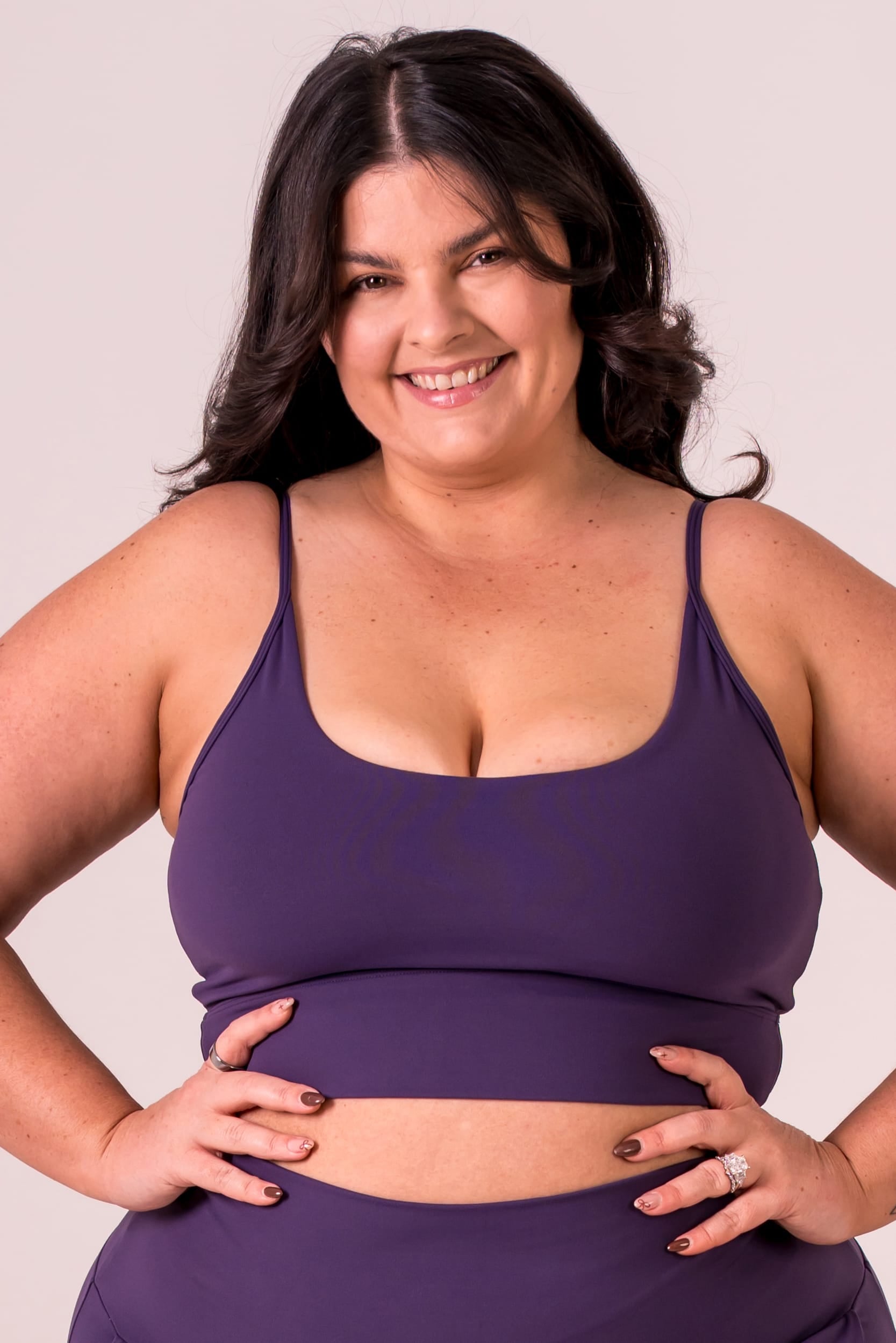 Amethyst Luxe Cleo Crop