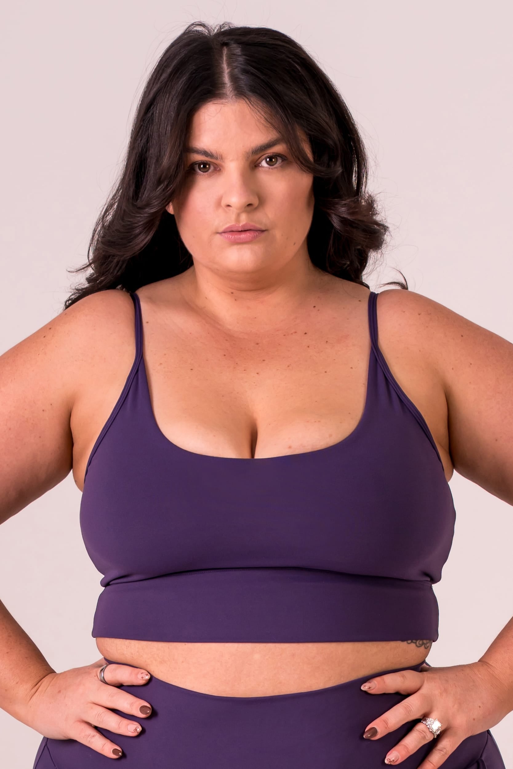 Amethyst Luxe Cleo Crop