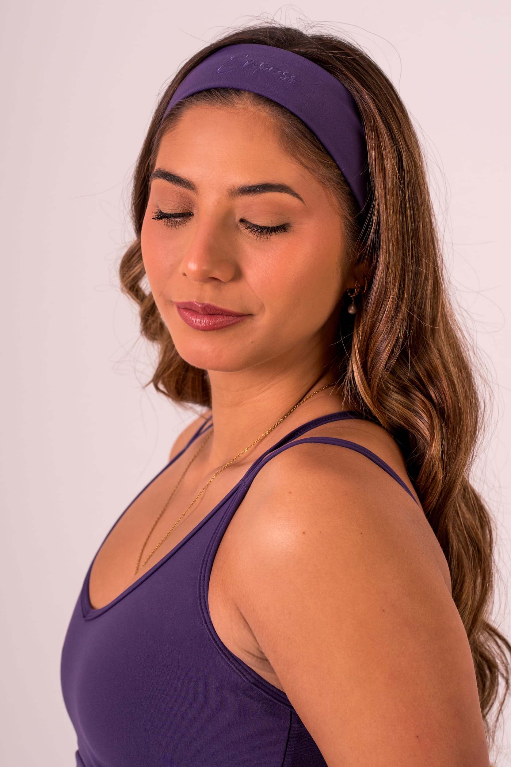 Amethyst Luxe Headband OS