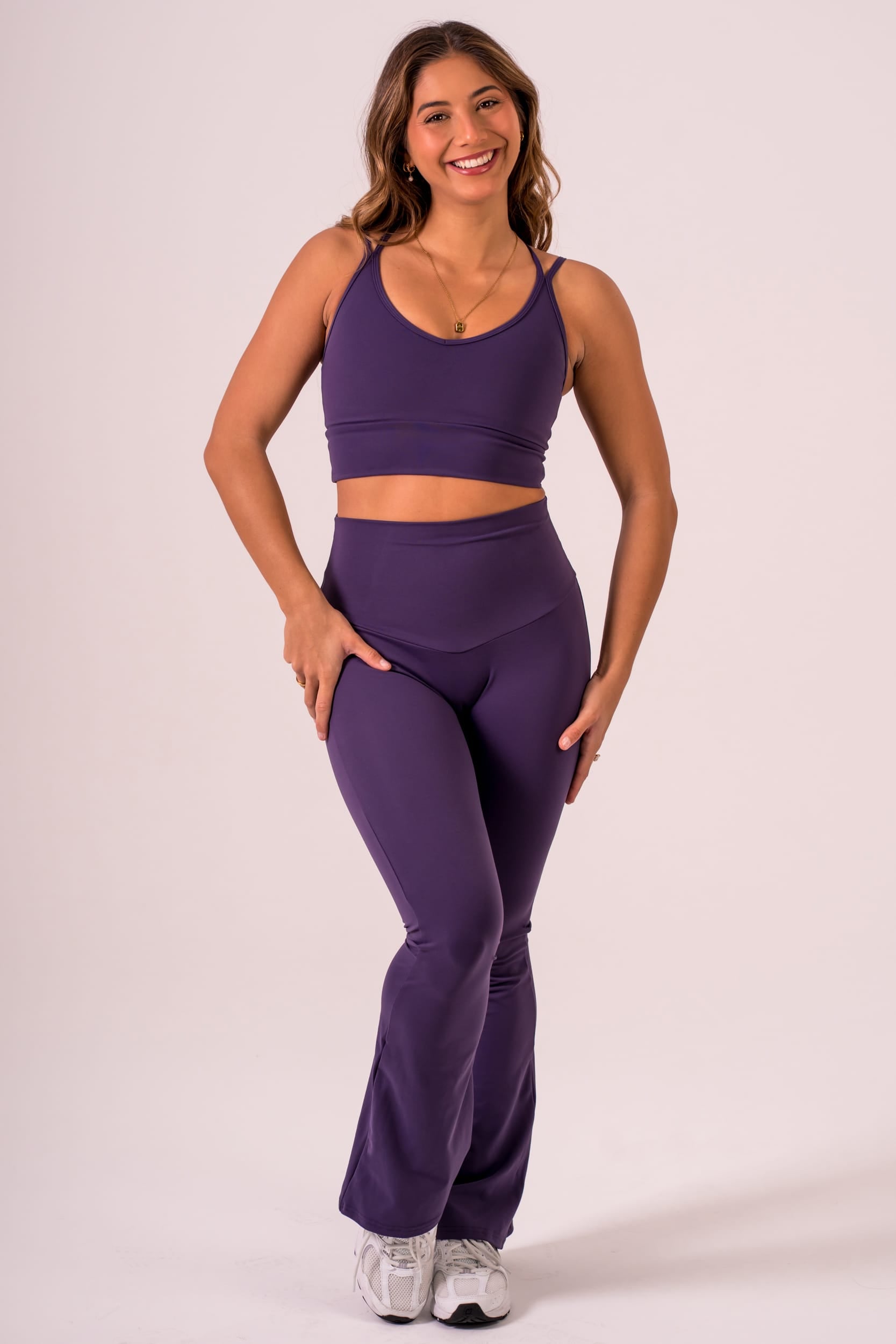 Amethyst Luxe Pocket Bootleg Pants