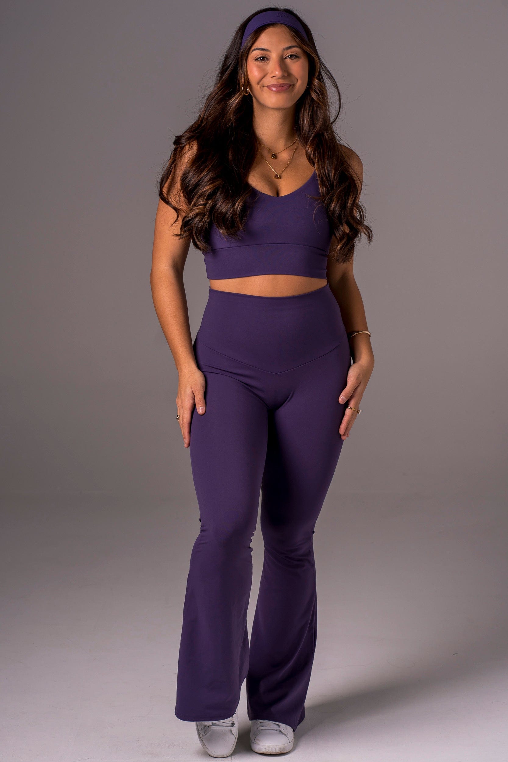 Amethyst Luxe Pocket Yoga Pants