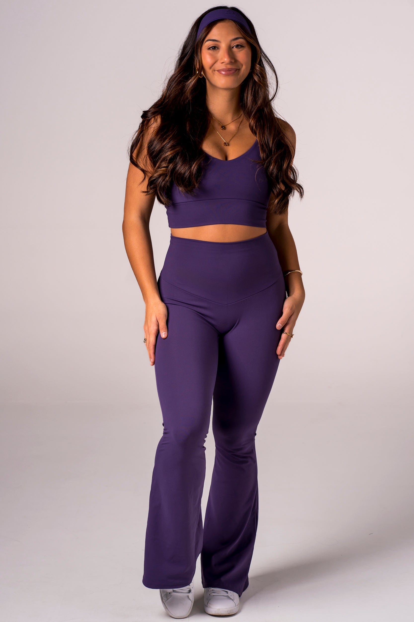 Amethyst Luxe Pocket Yoga Pants