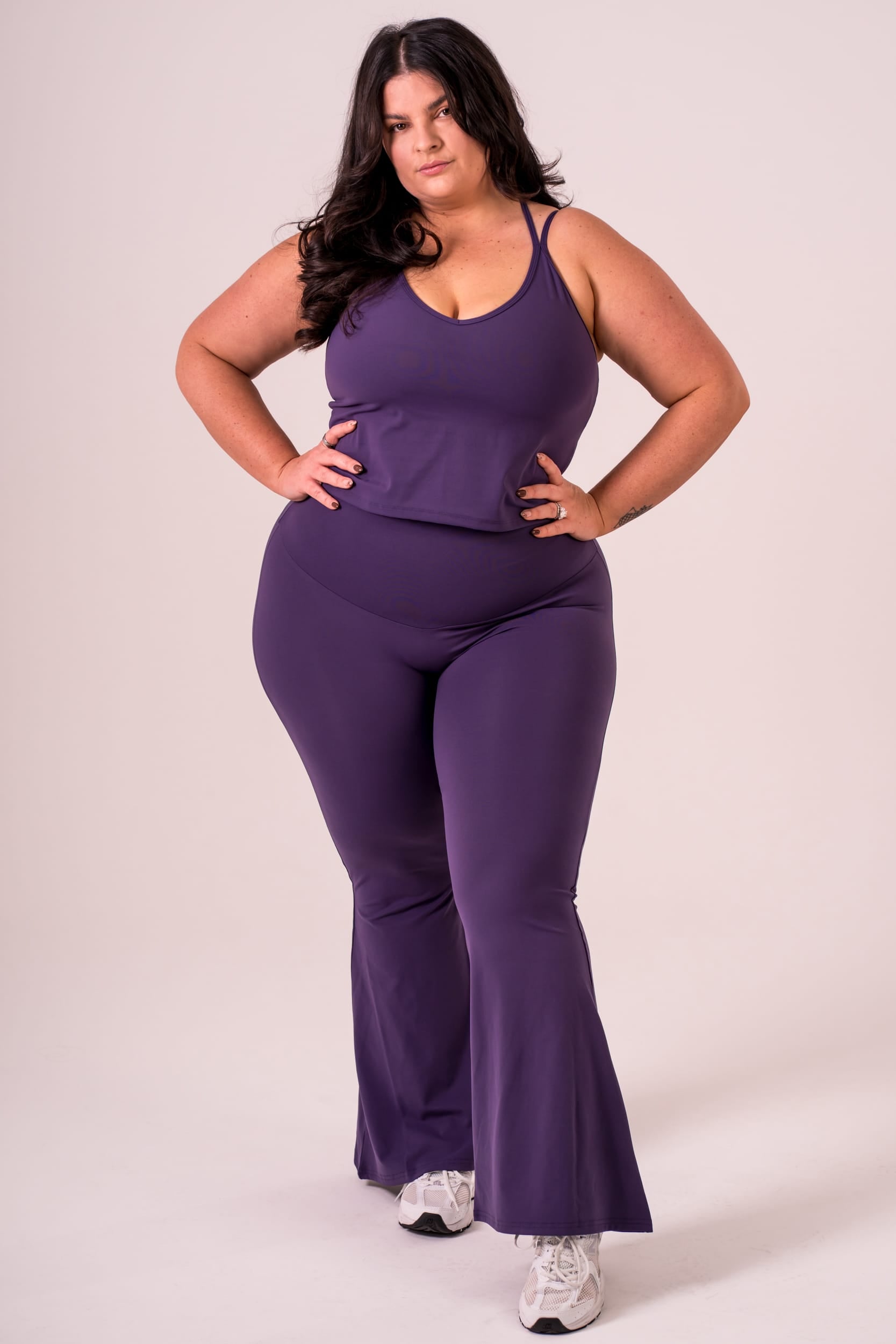 Amethyst Luxe Pocket Yoga Pants