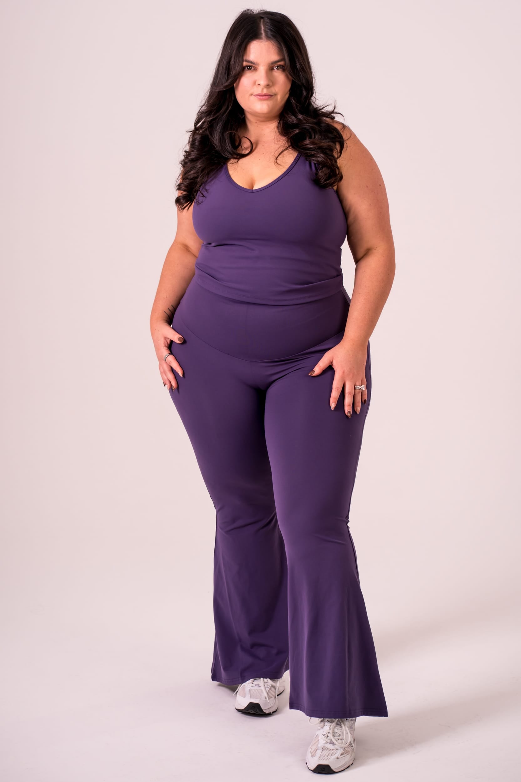 Amethyst Luxe Pocket Yoga Pants