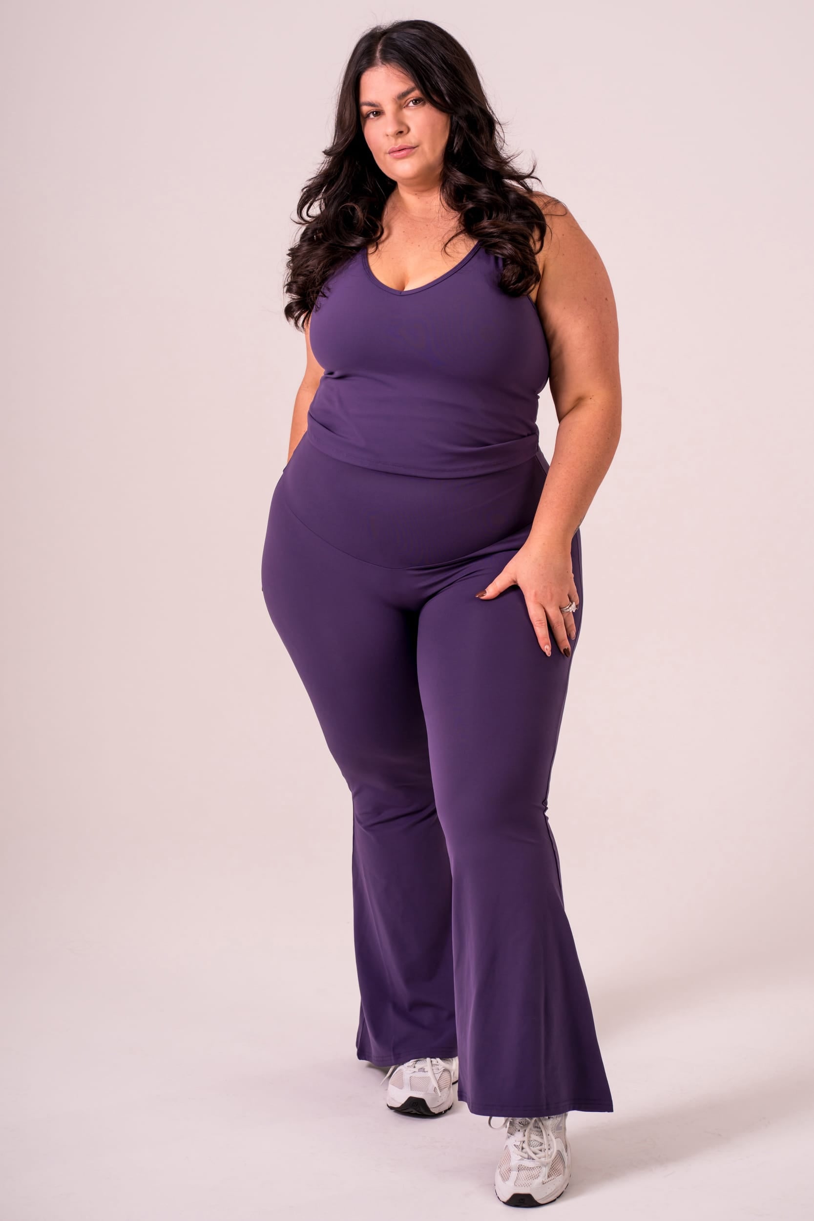 Amethyst Luxe Pocket Yoga Pants