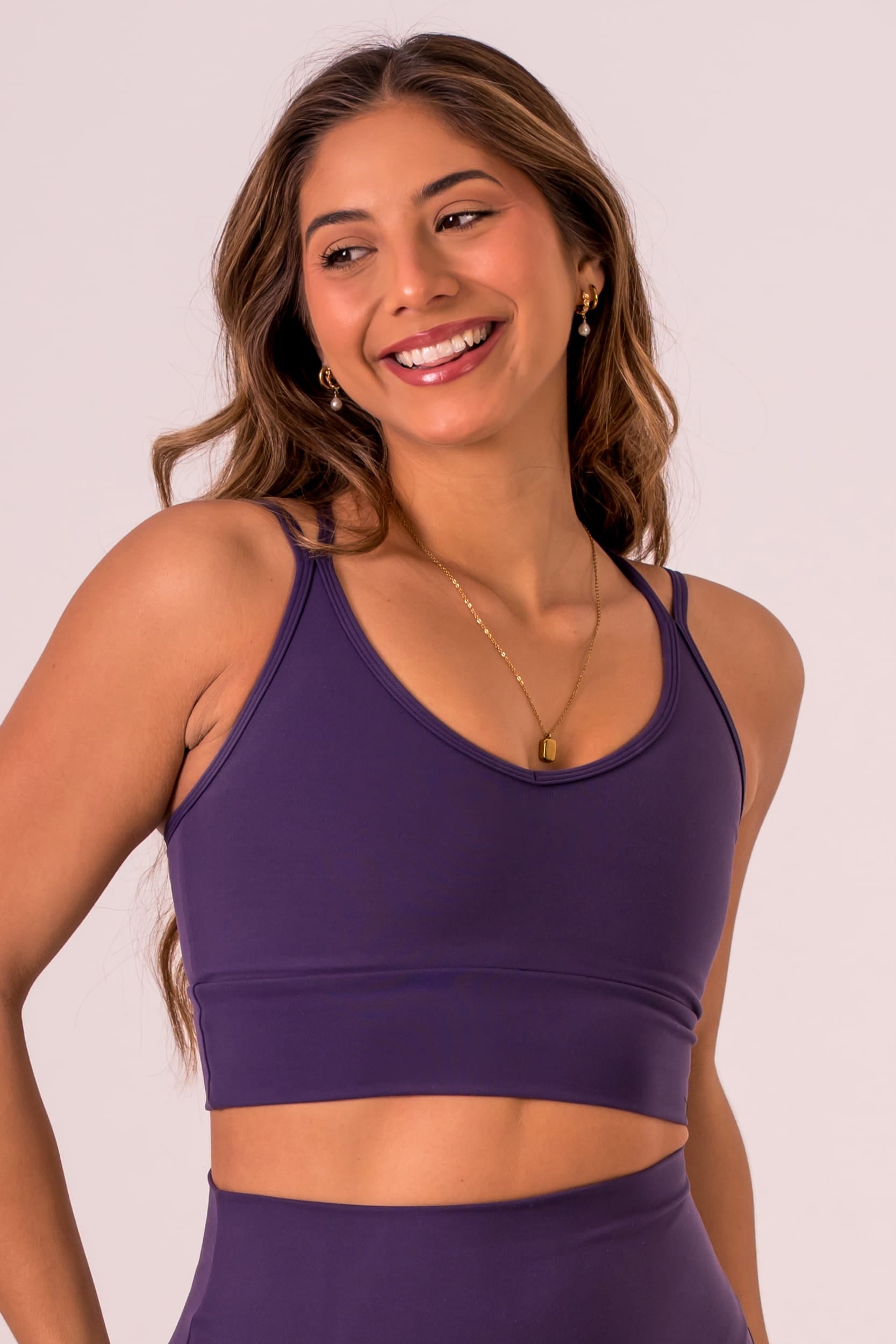 Amethyst Luxe Sienna Crop
