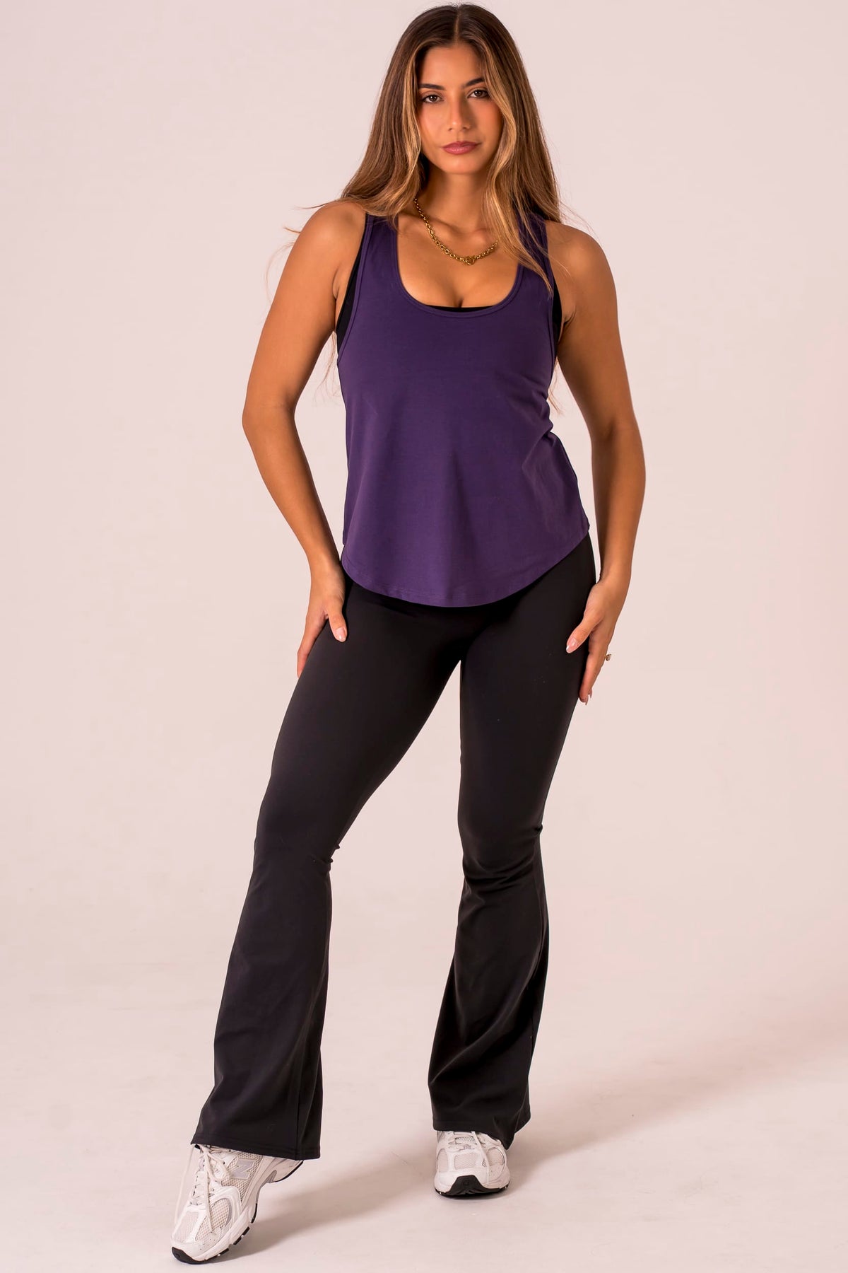 Amethyst Racer Tank
