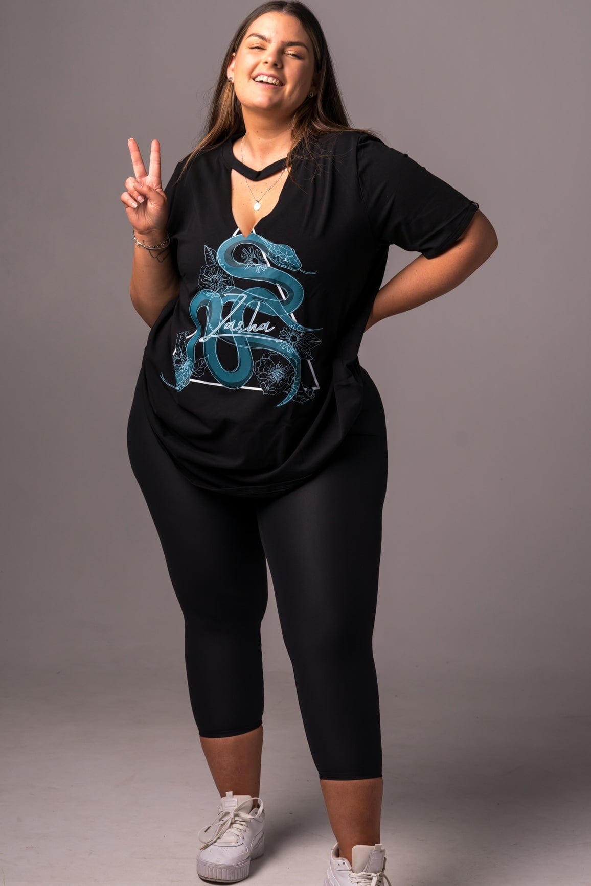 Apollo - Oversized Cutout T-Shirt