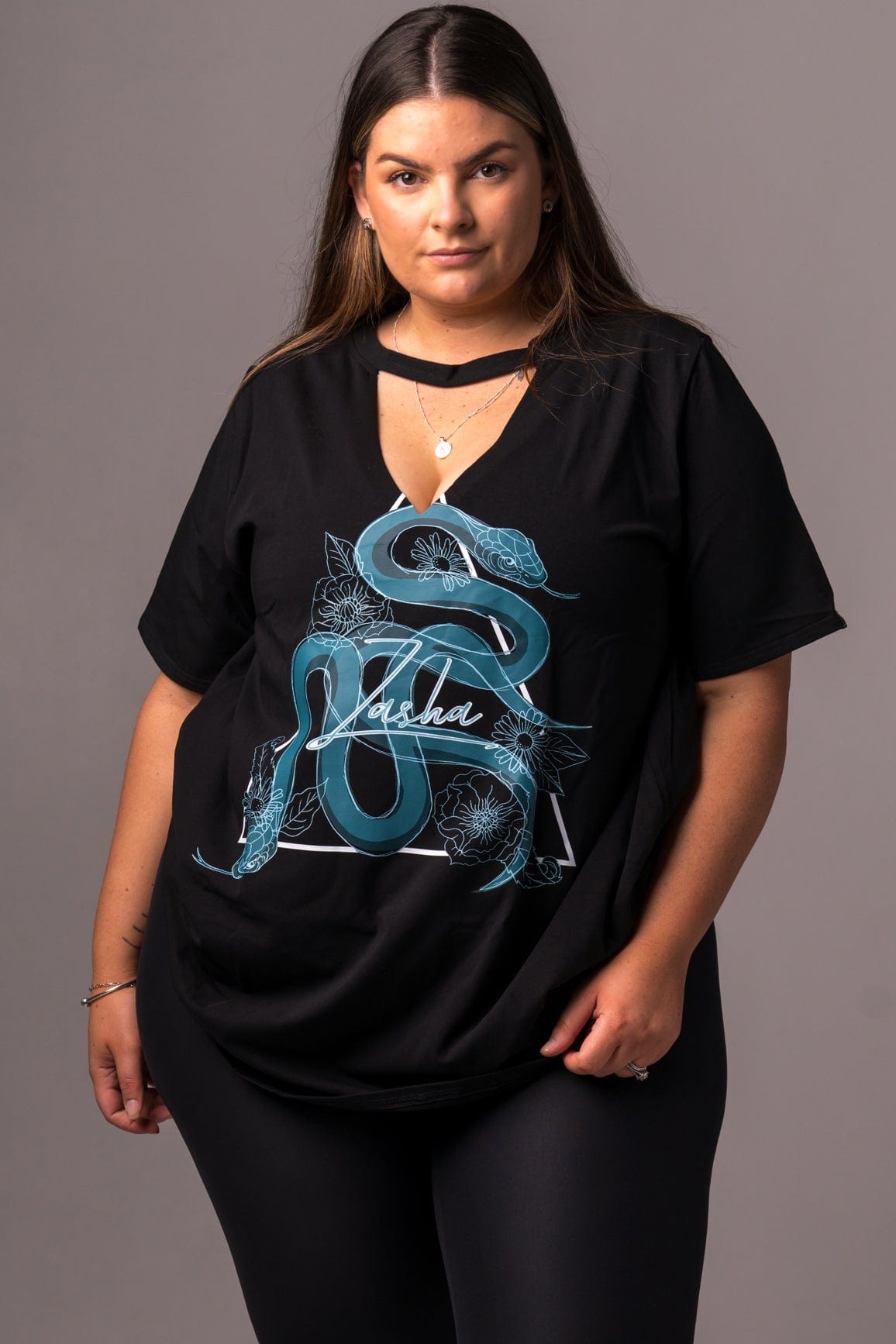 Apollo - Oversized Cutout T-Shirt