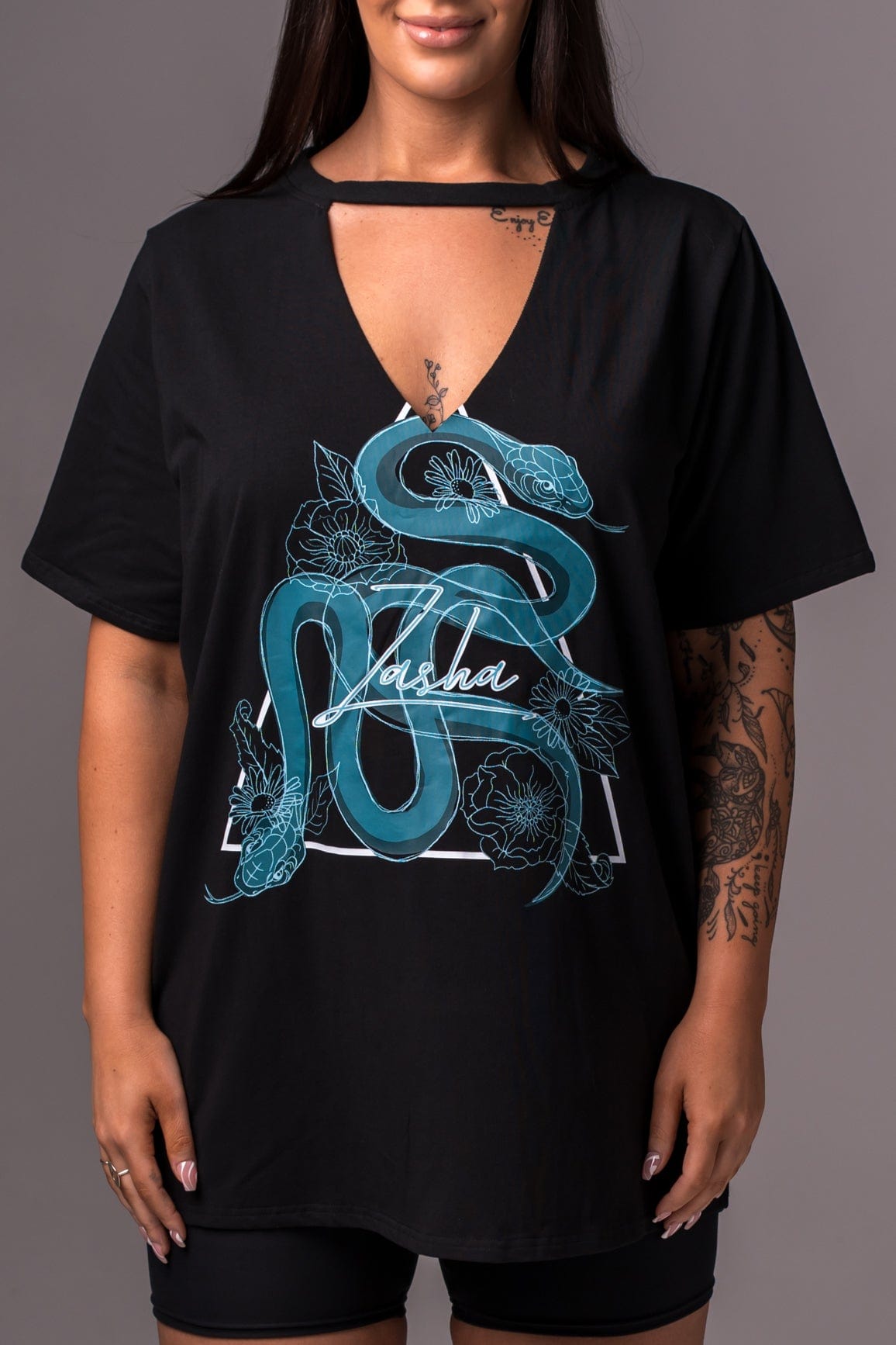 Apollo - Oversized Cutout T-Shirt