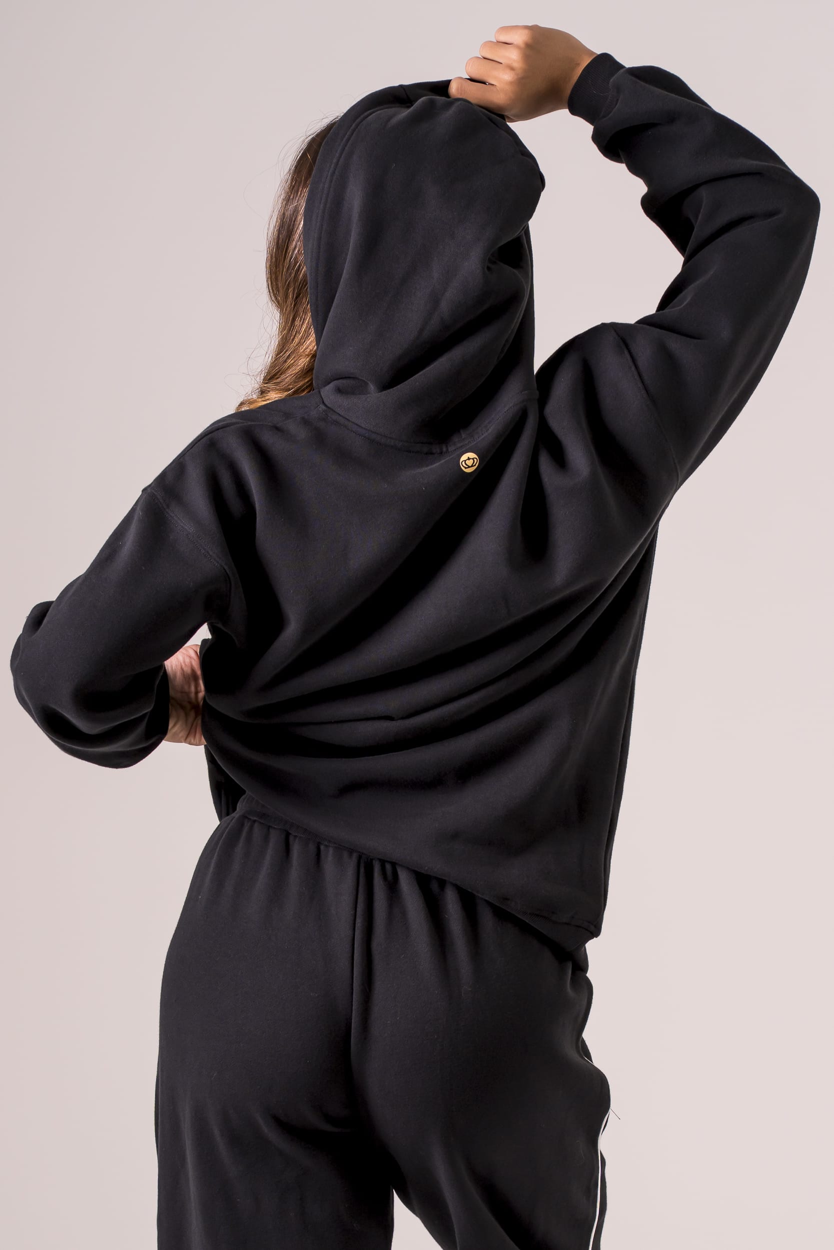 Black Basic Hoodie