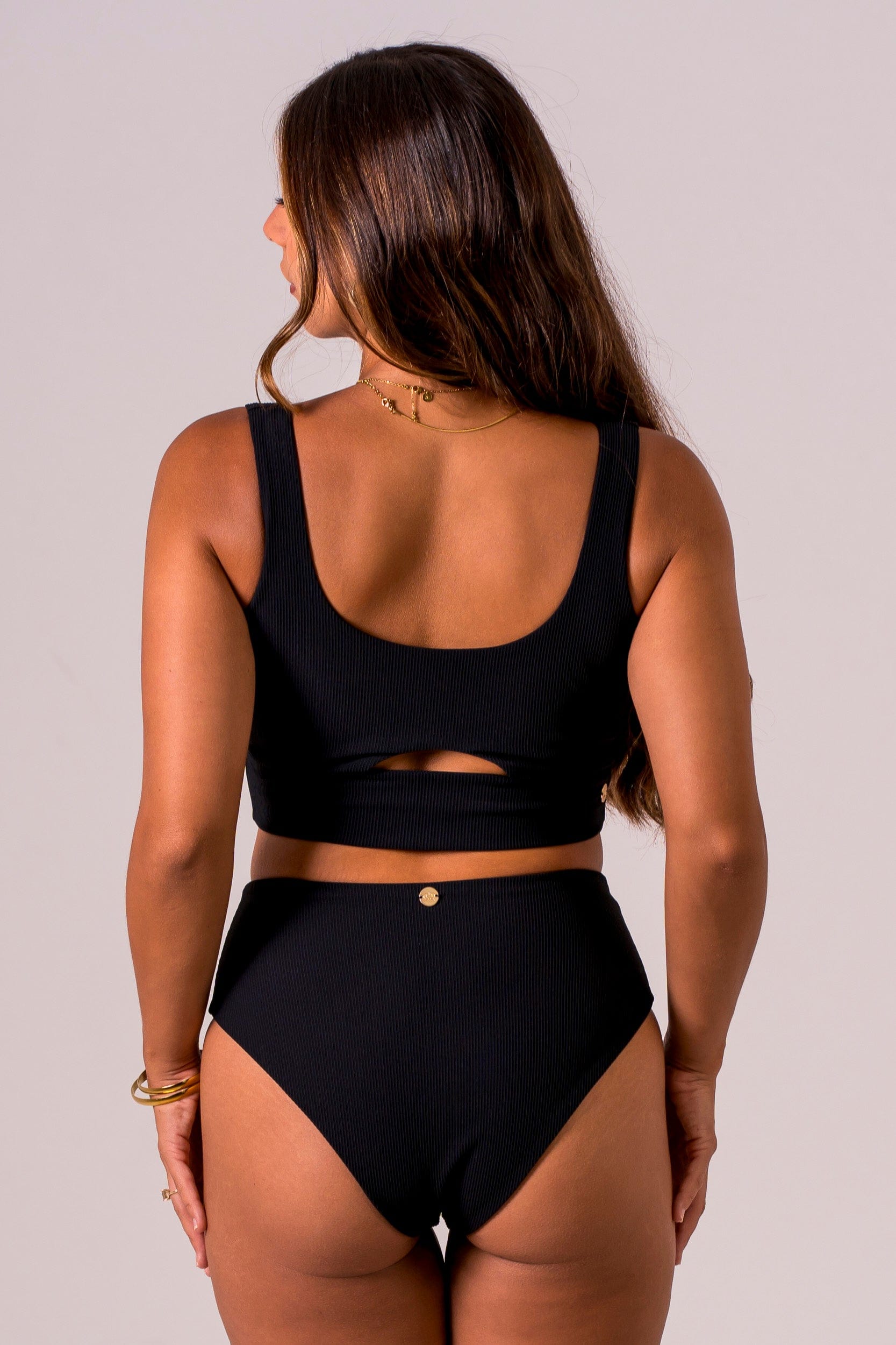 Black Brief Bikini Bottoms