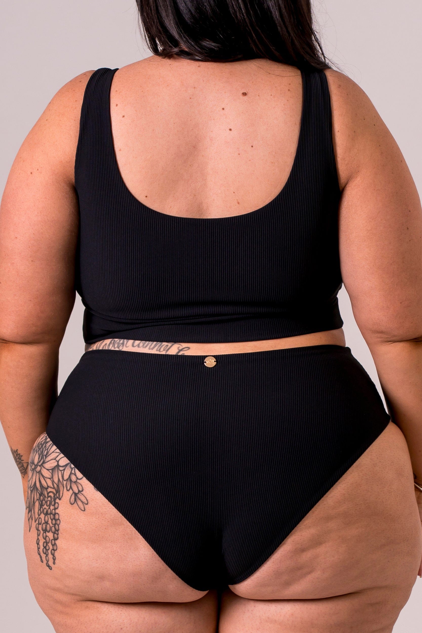 Black Brief Bikini Bottoms