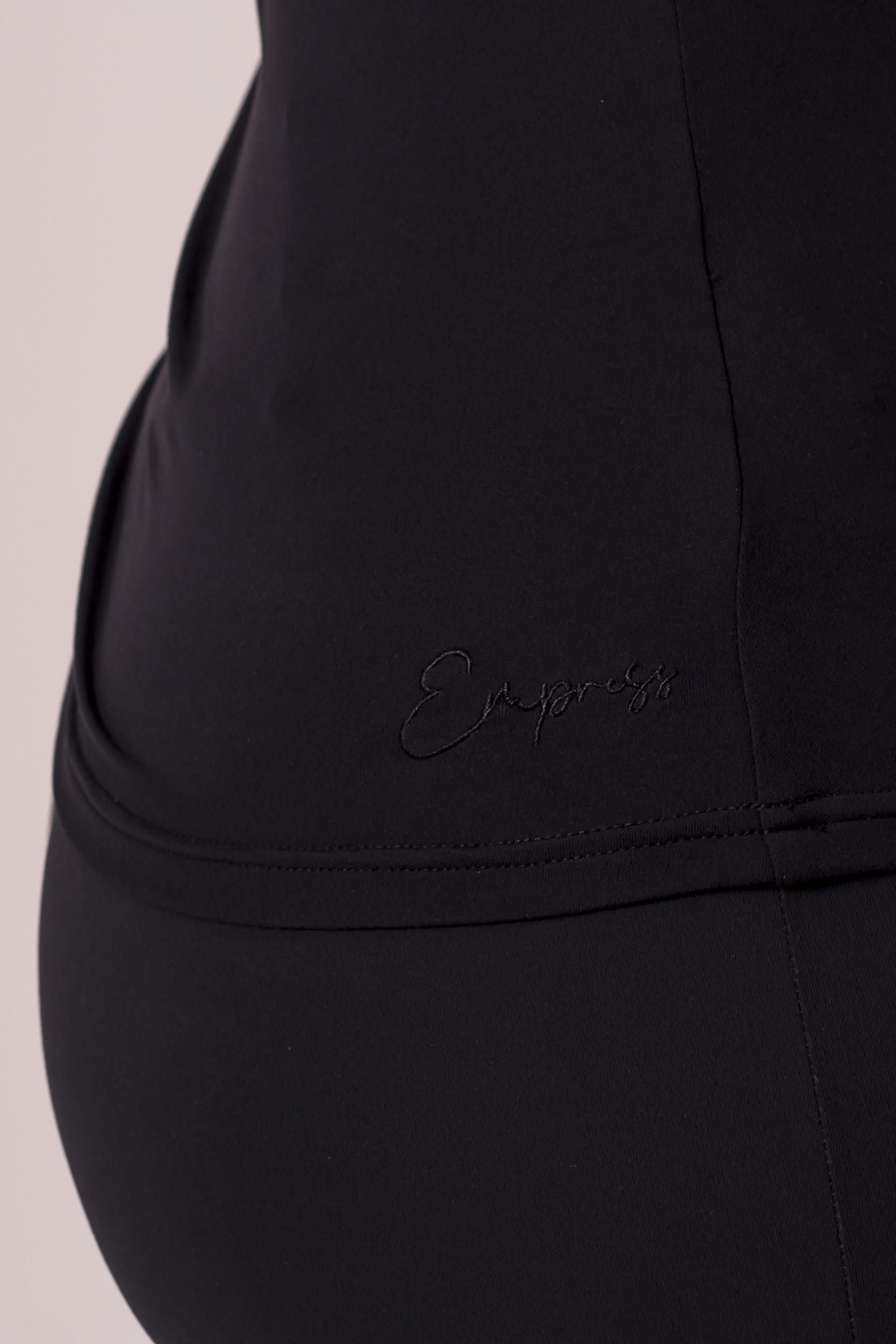 Black Built-In Reversible Long Sleeve