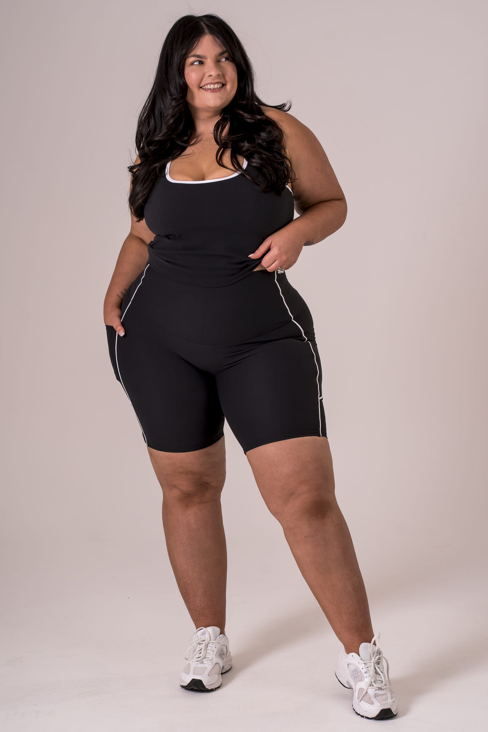 Black Duo Dynamic Pocket Curve 9" Shorts