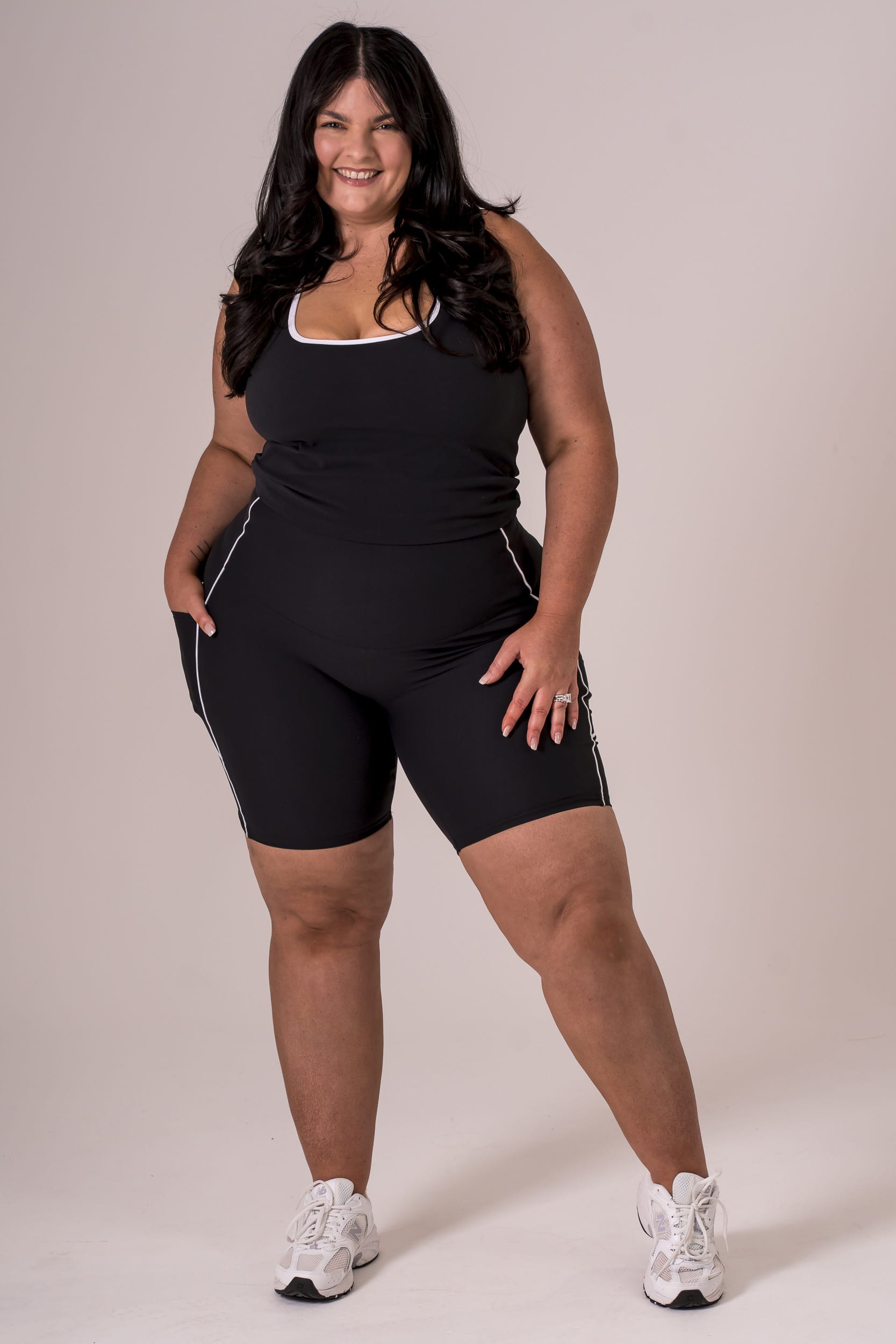 Black Duo Dynamic Pocket Curve 9" Shorts