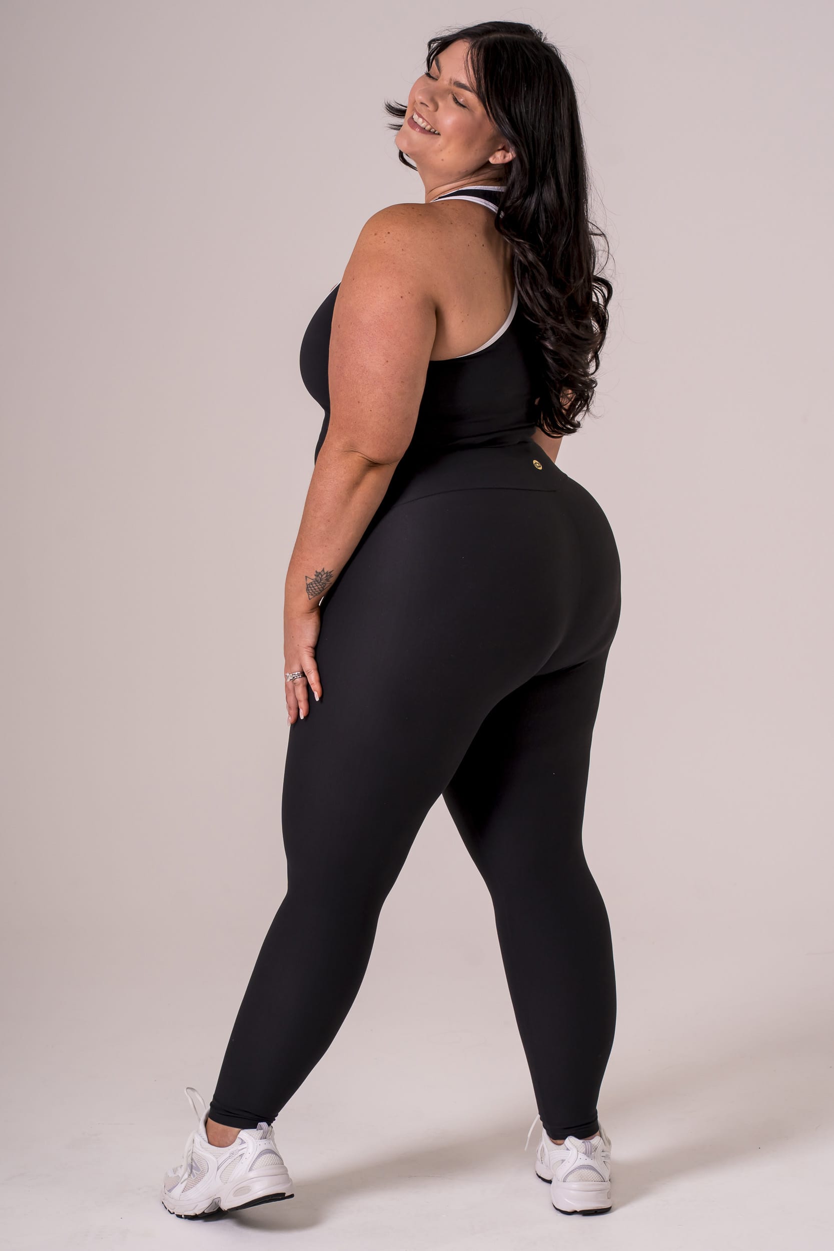 Black Duo Dynamic V Band Leggings