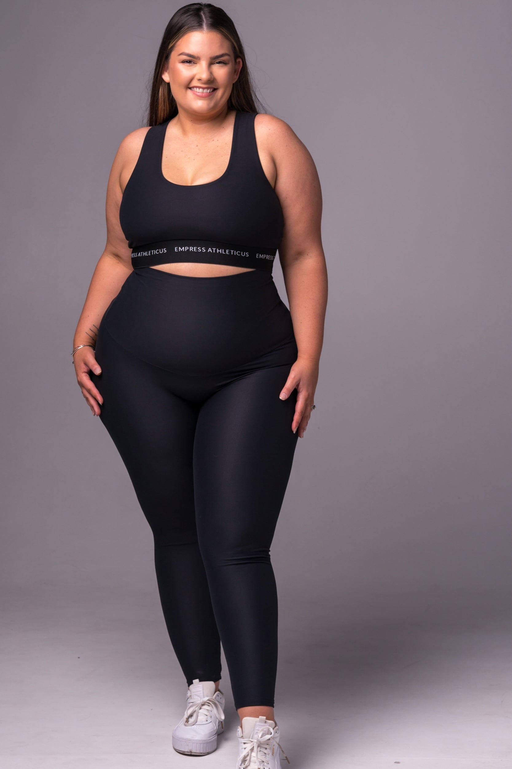 Black Dynamic Extra High Waisted Ankle Biter Leggings