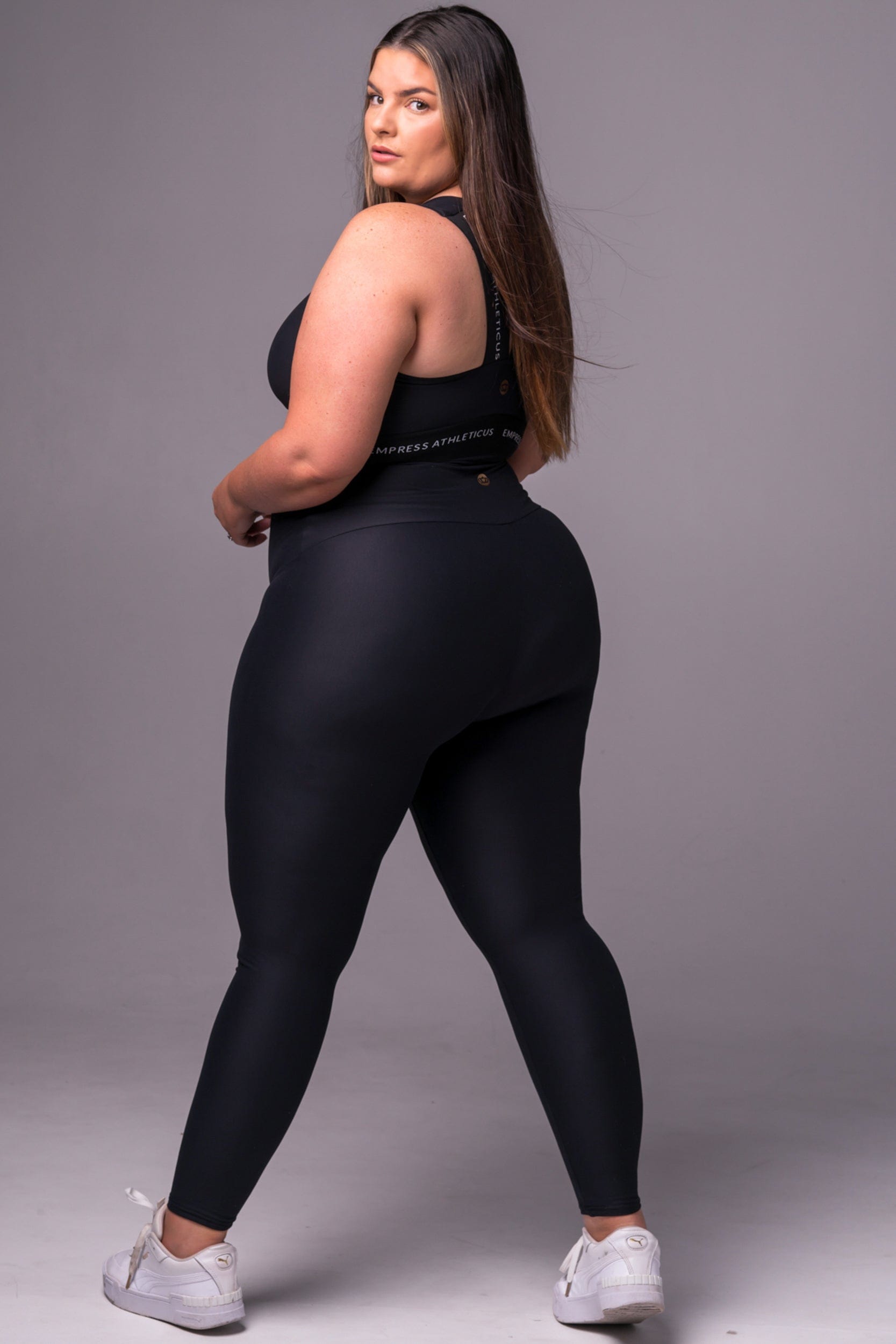 Black Dynamic Extra High Waisted Ankle Biter Leggings