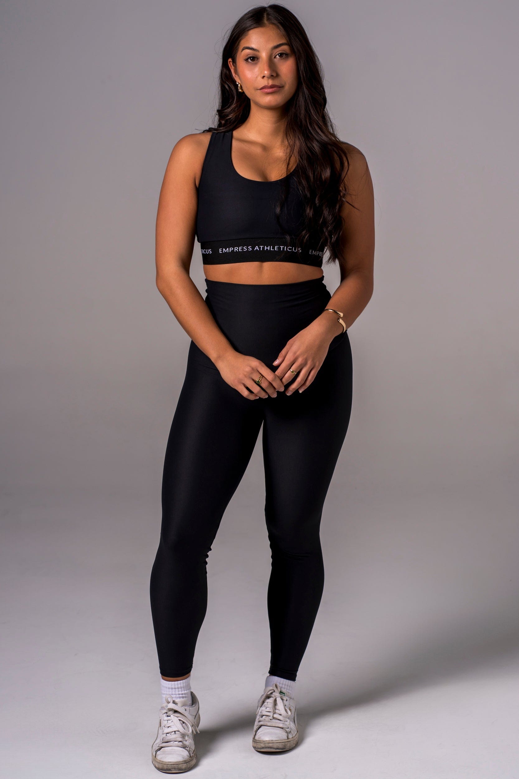 Black Dynamic Extra High Waisted Ankle Biter Leggings
