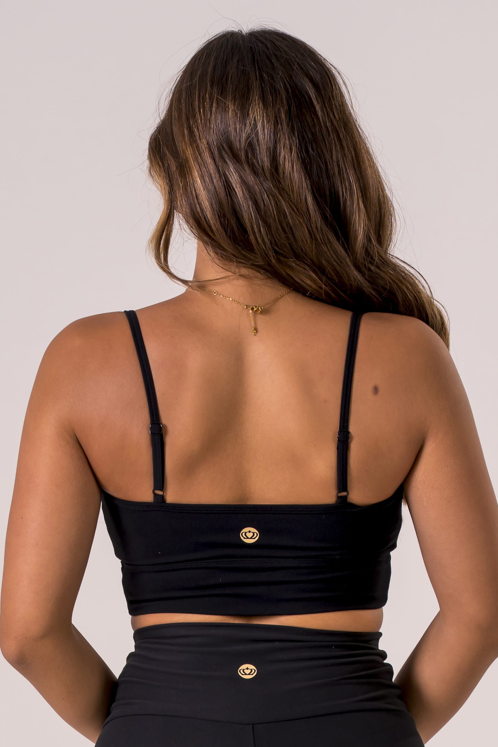 Black Evolve Cleo Crop