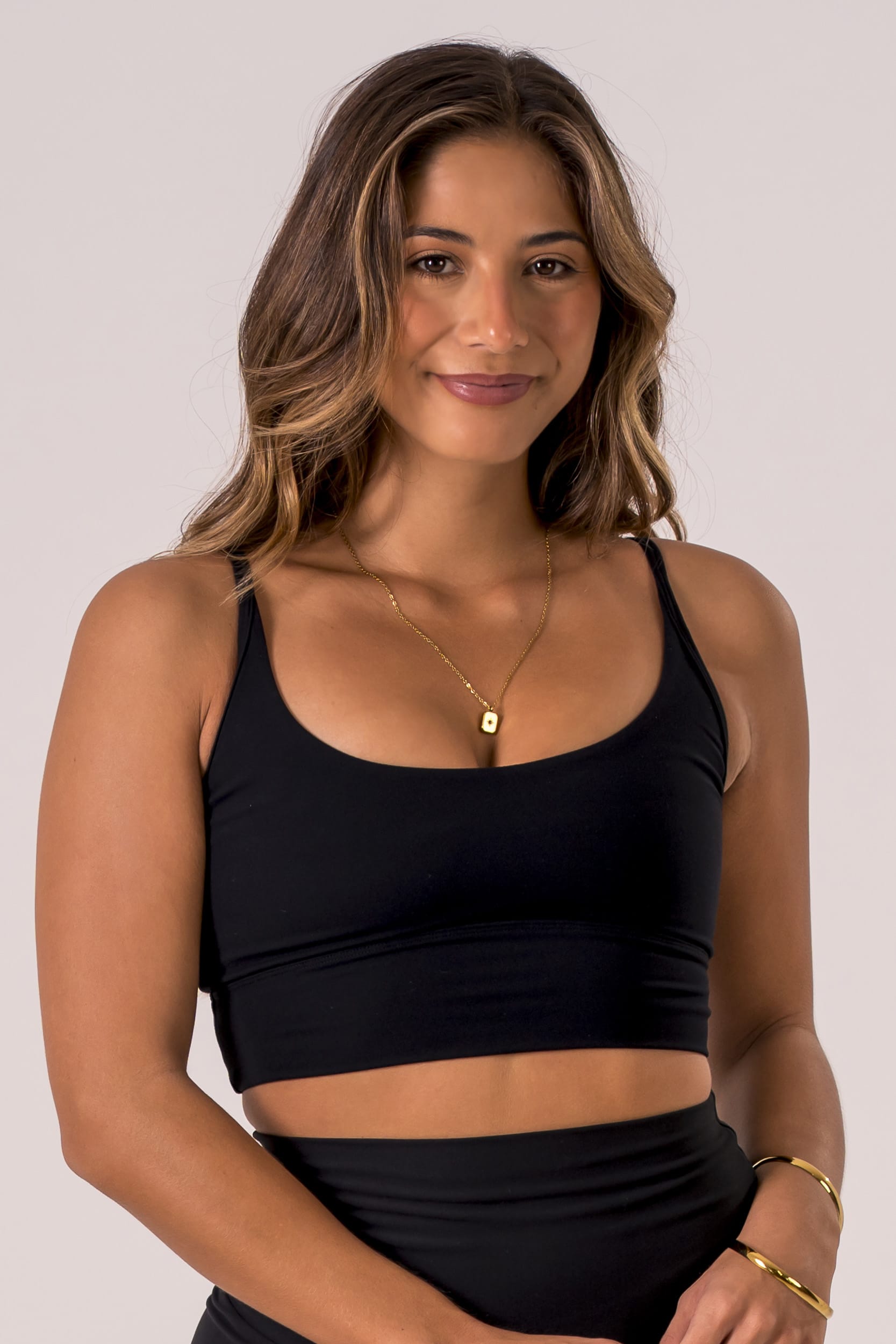 Black Evolve Cleo Crop