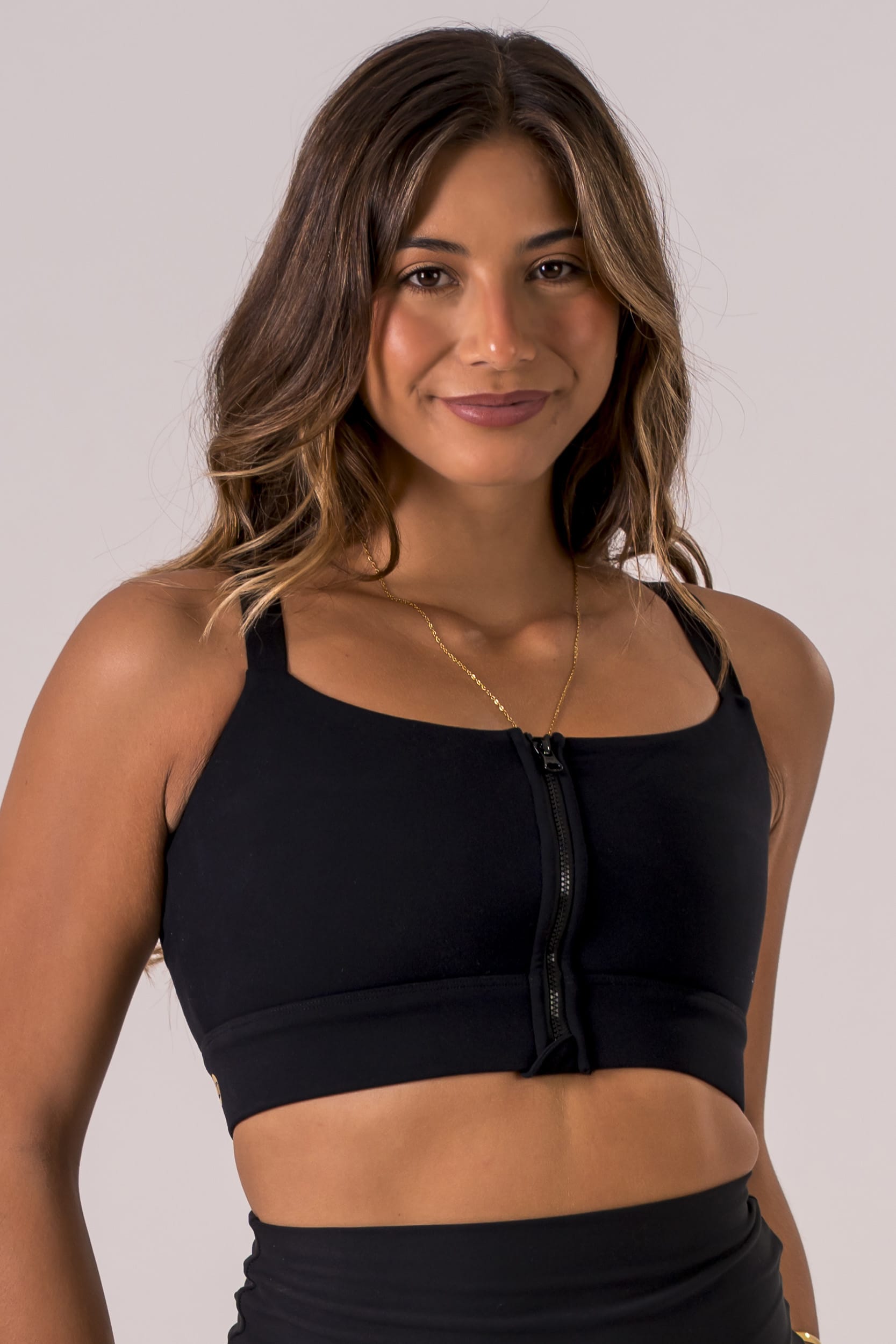 Black Evolve Zara Crop