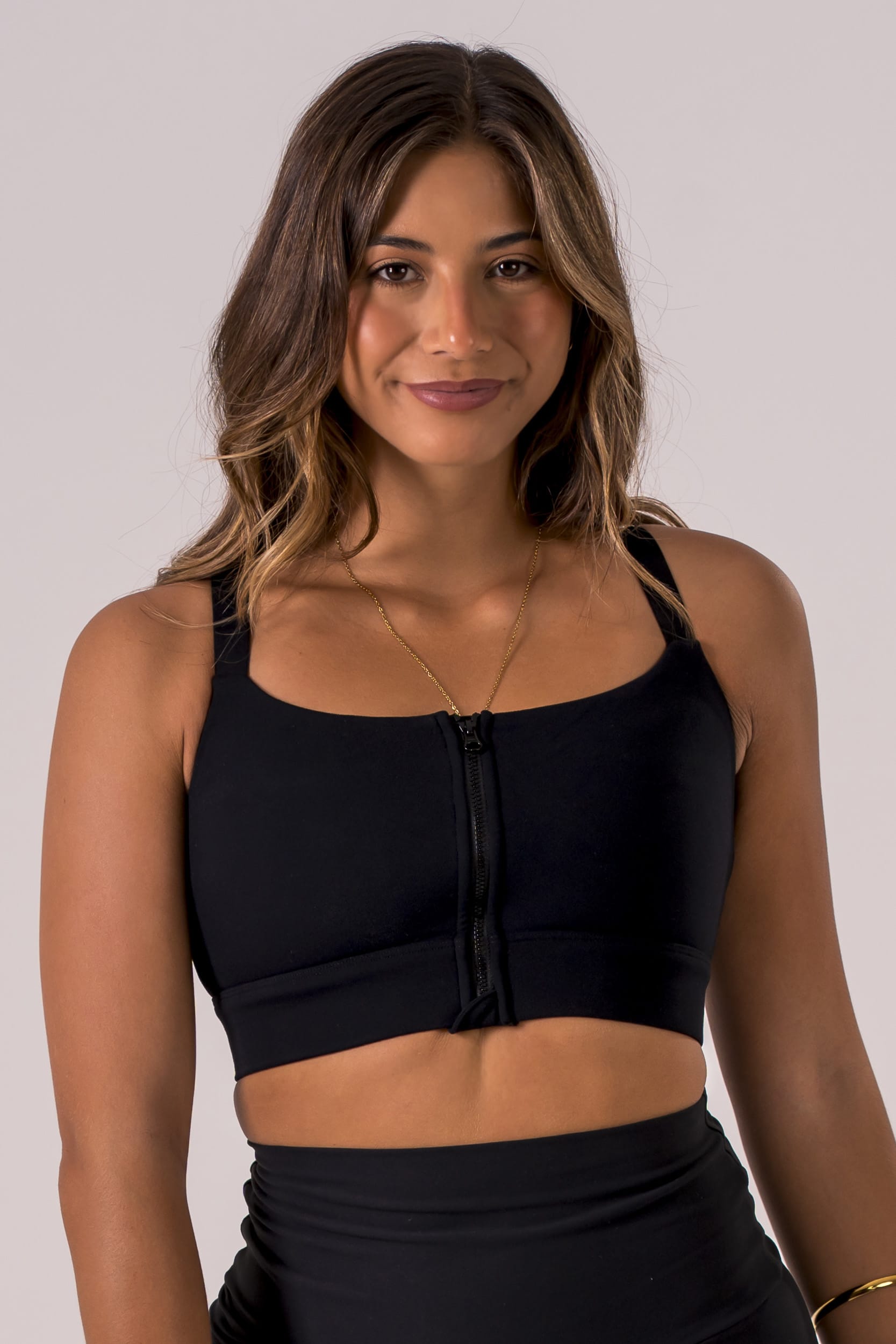 Black Evolve Zara Crop