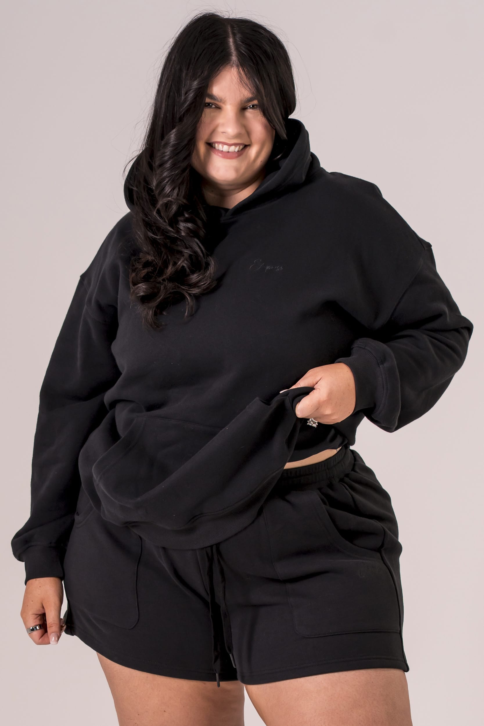 Black Lounge Shorts