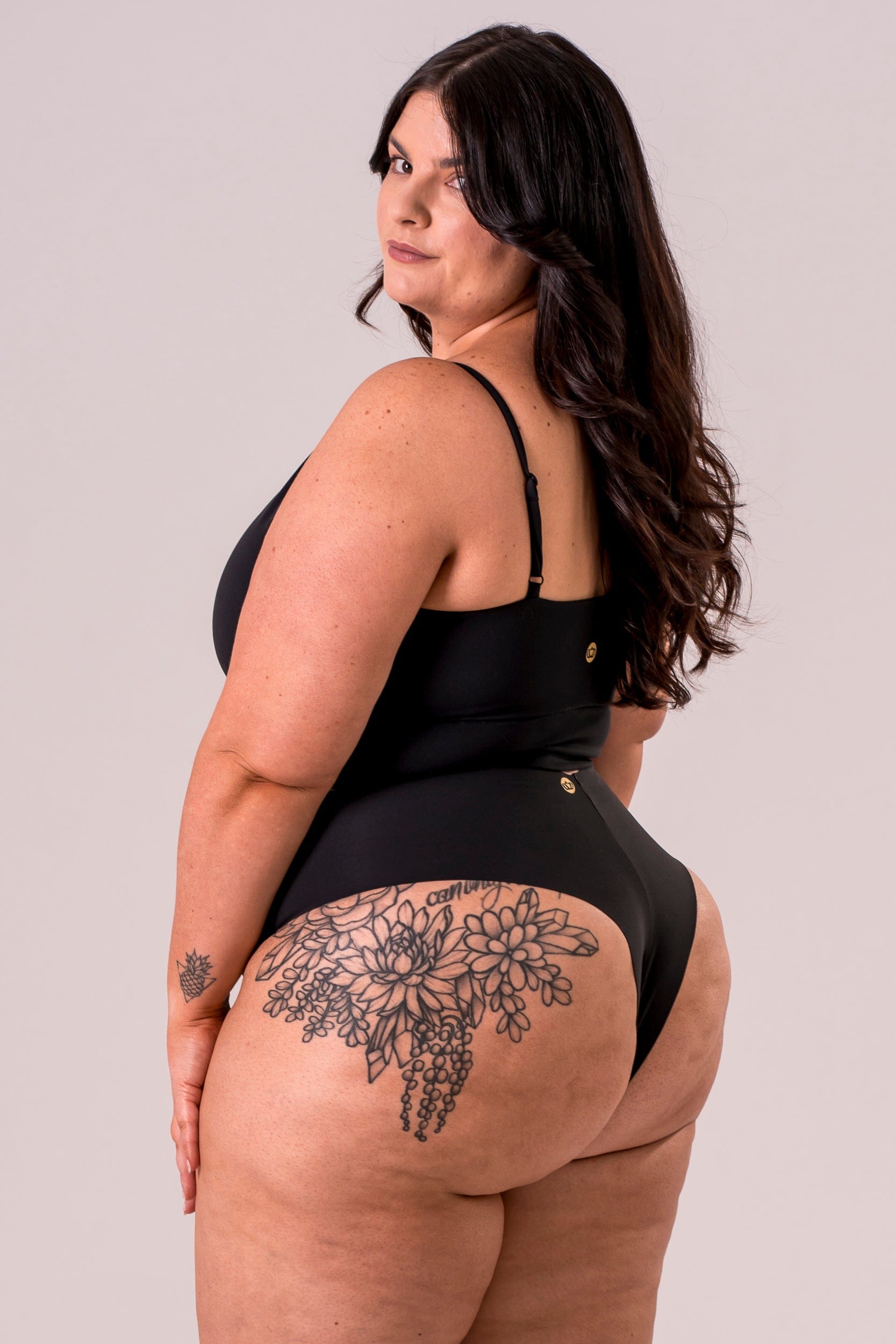 Black Luxe High Waisted Underwear 3 Pack