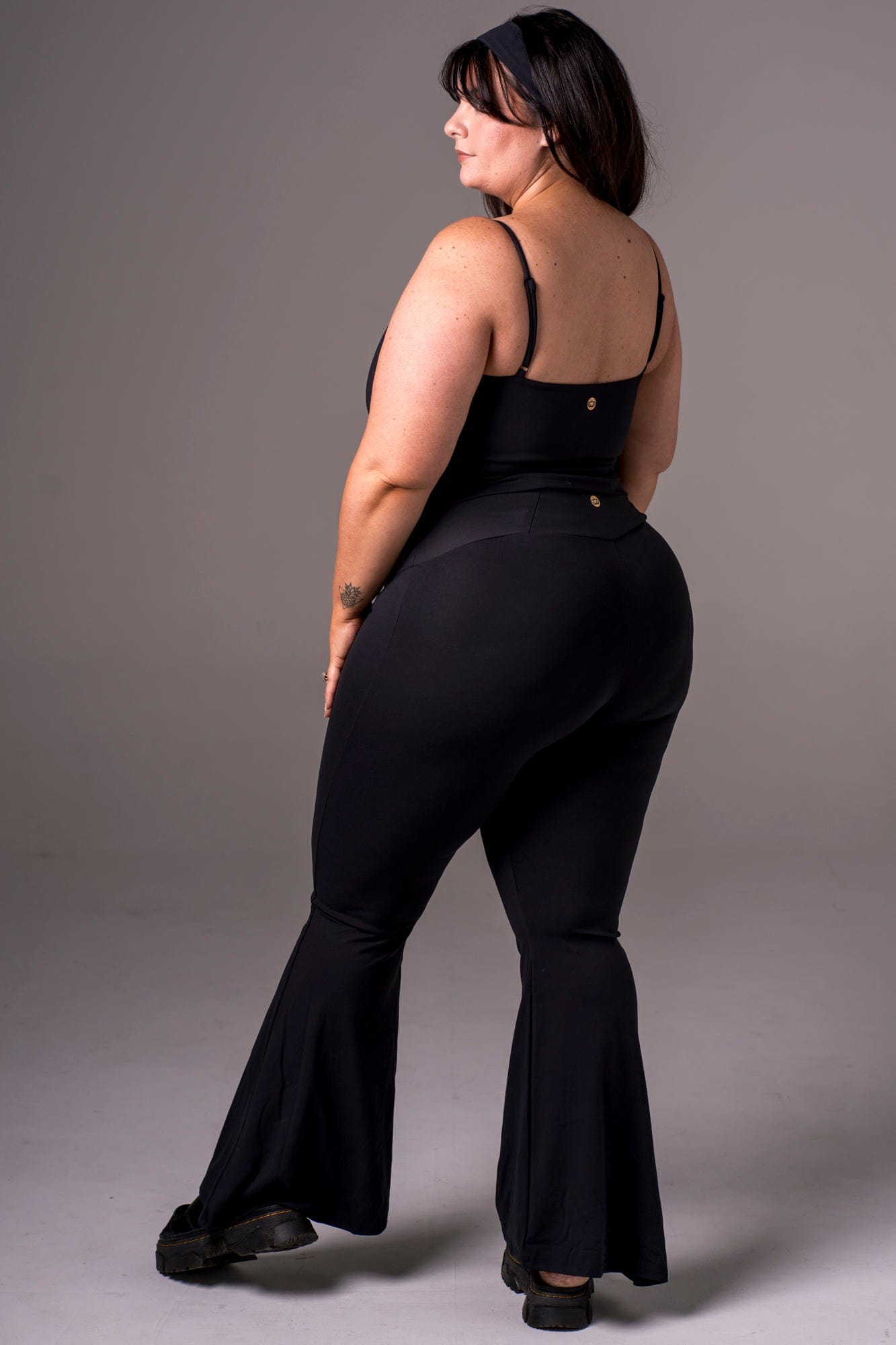 Black Luxe Pocket Yoga Pants