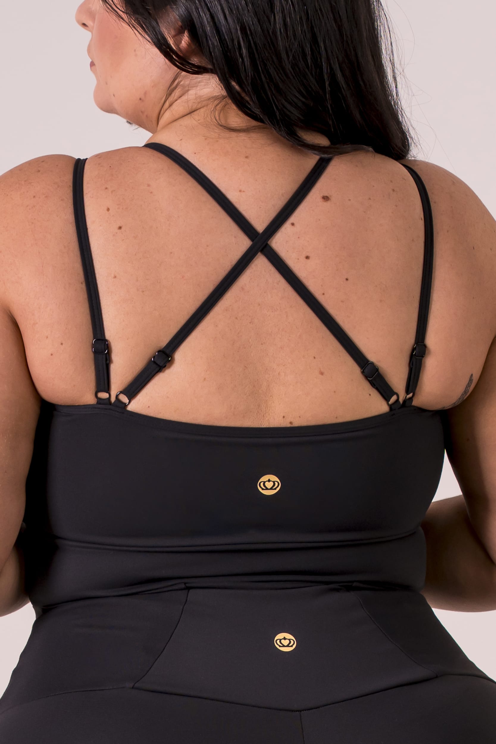 Black Luxe Sienna Crop
