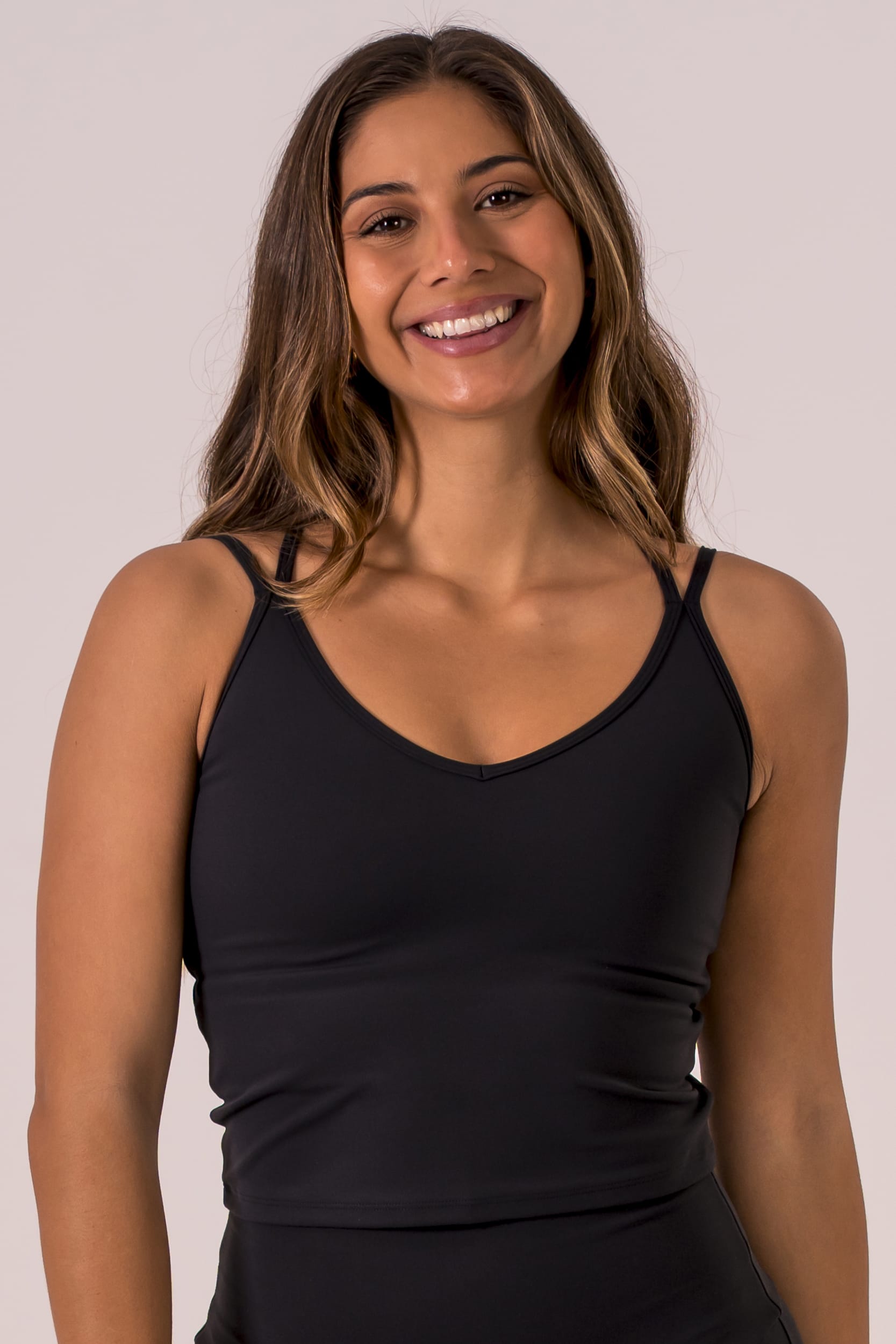 Black Luxe Sienna Tank