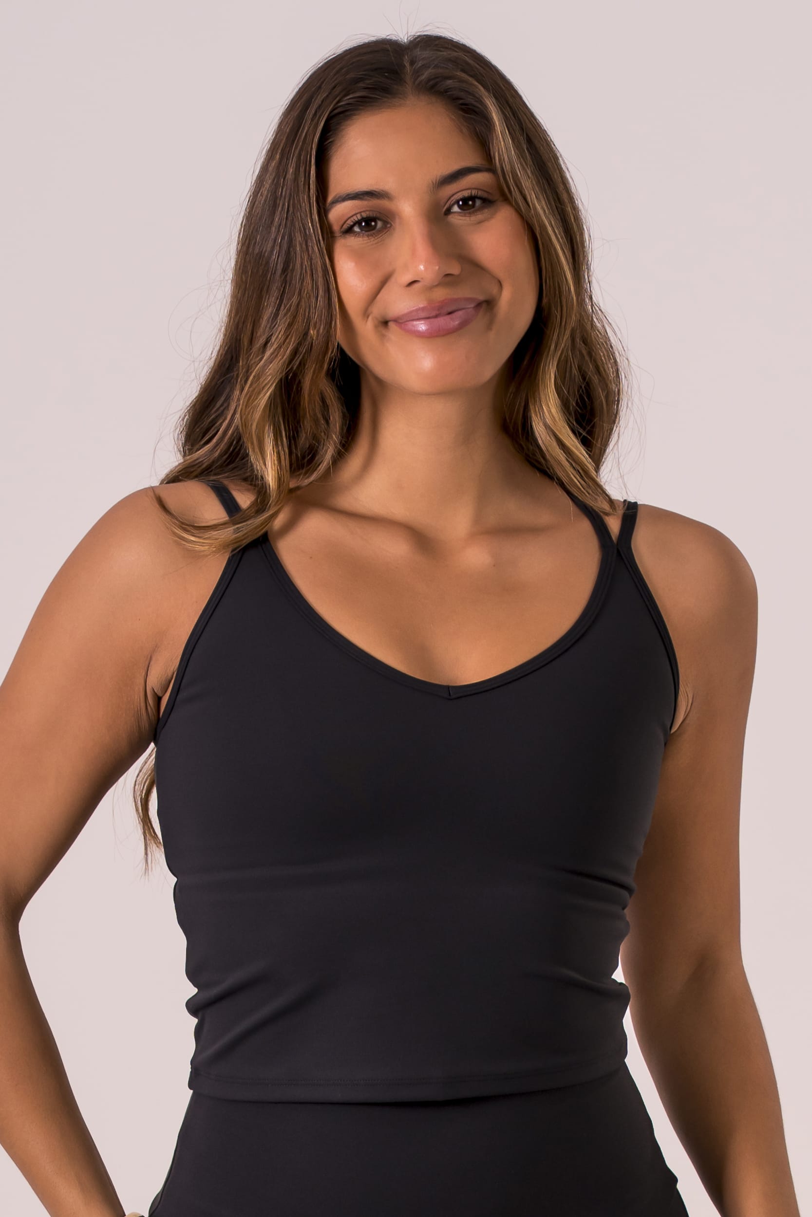 Black Luxe Sienna Tank