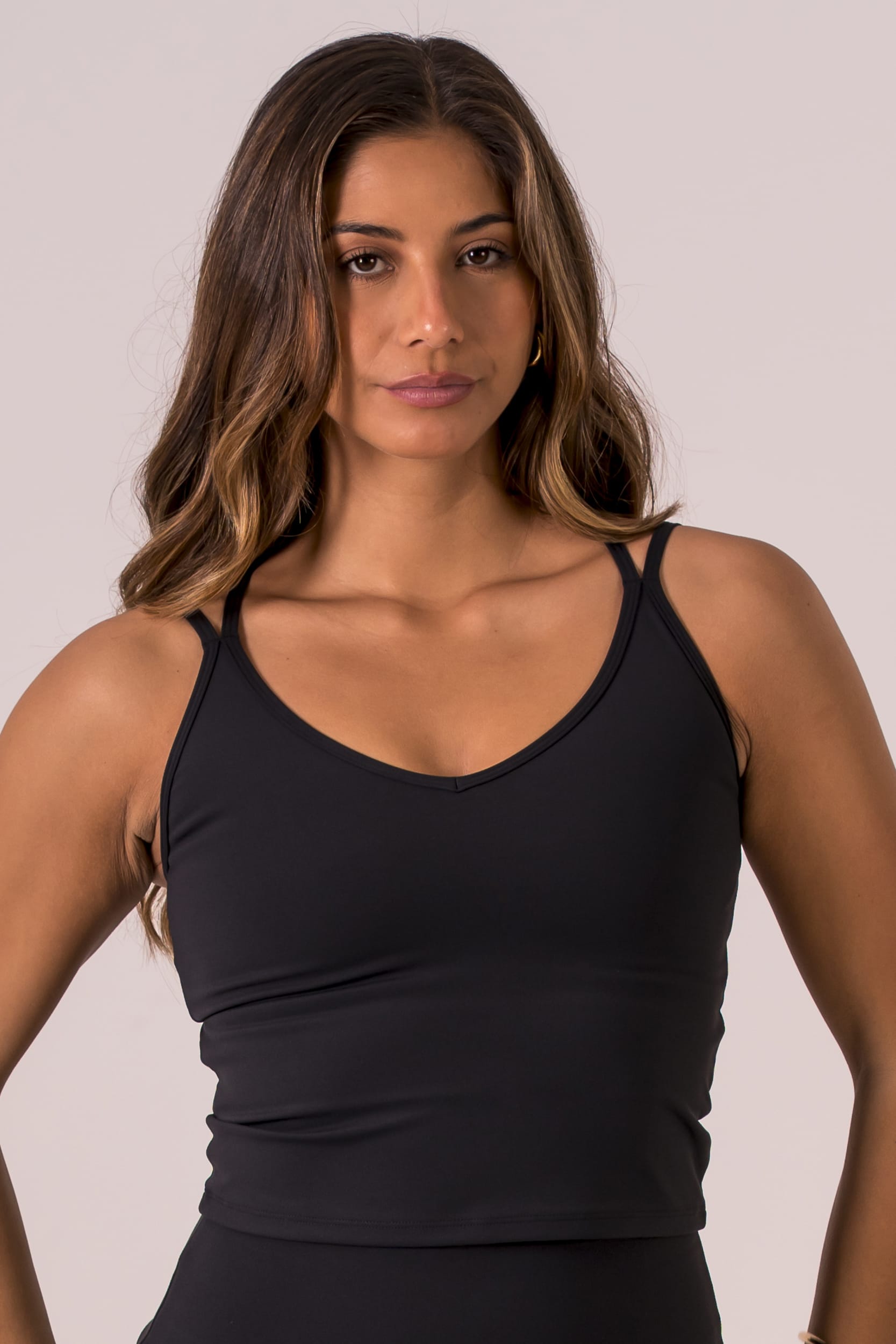 Black Luxe Sienna Tank