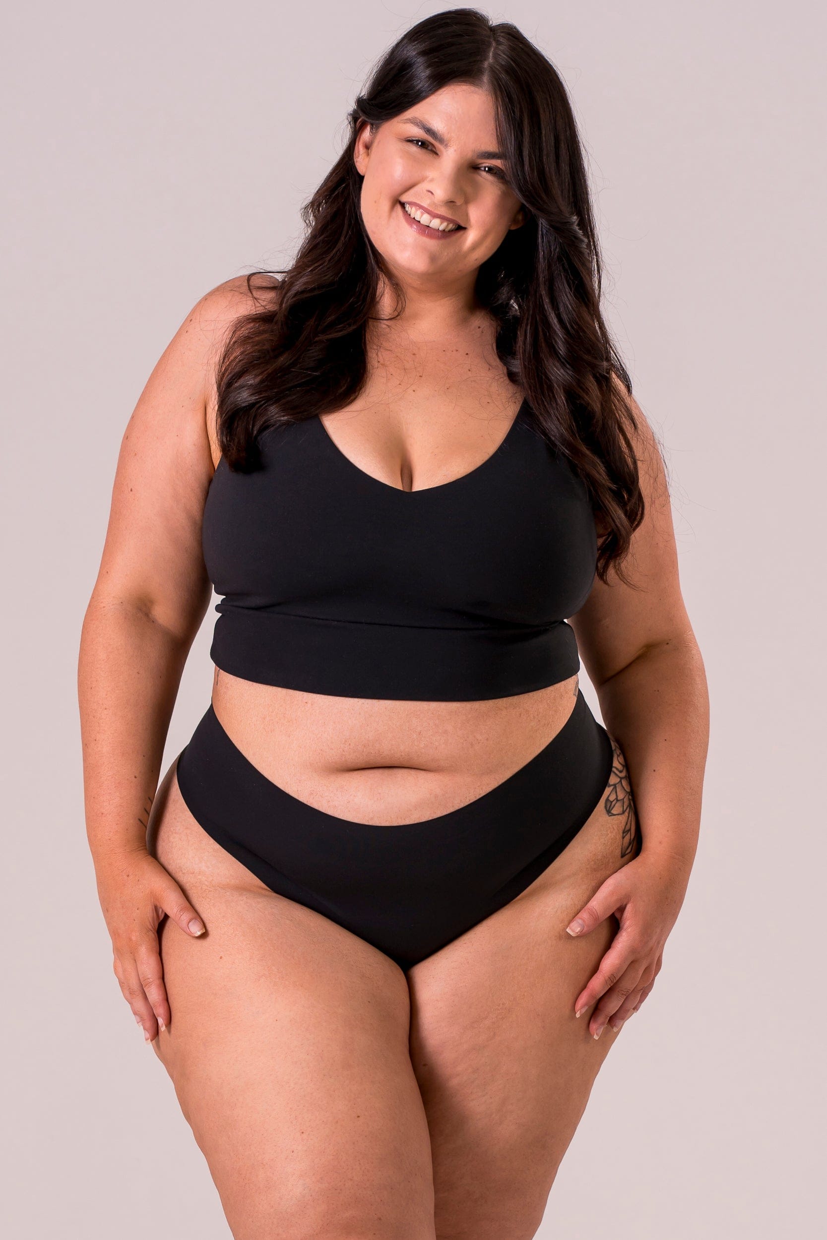 Black Luxe Underwear 3 Pack