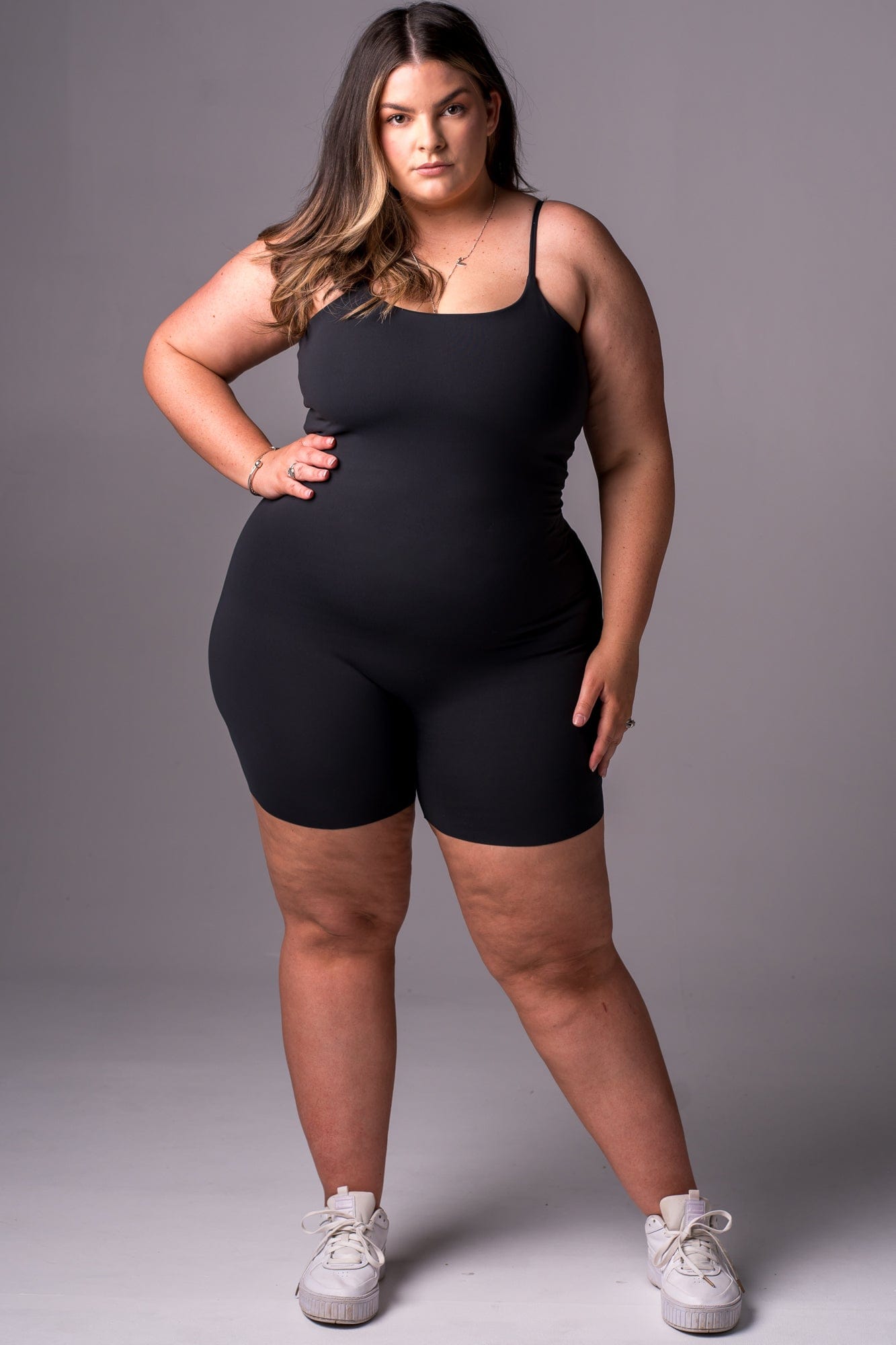 Black Regal Luxe Built-In Playsuit